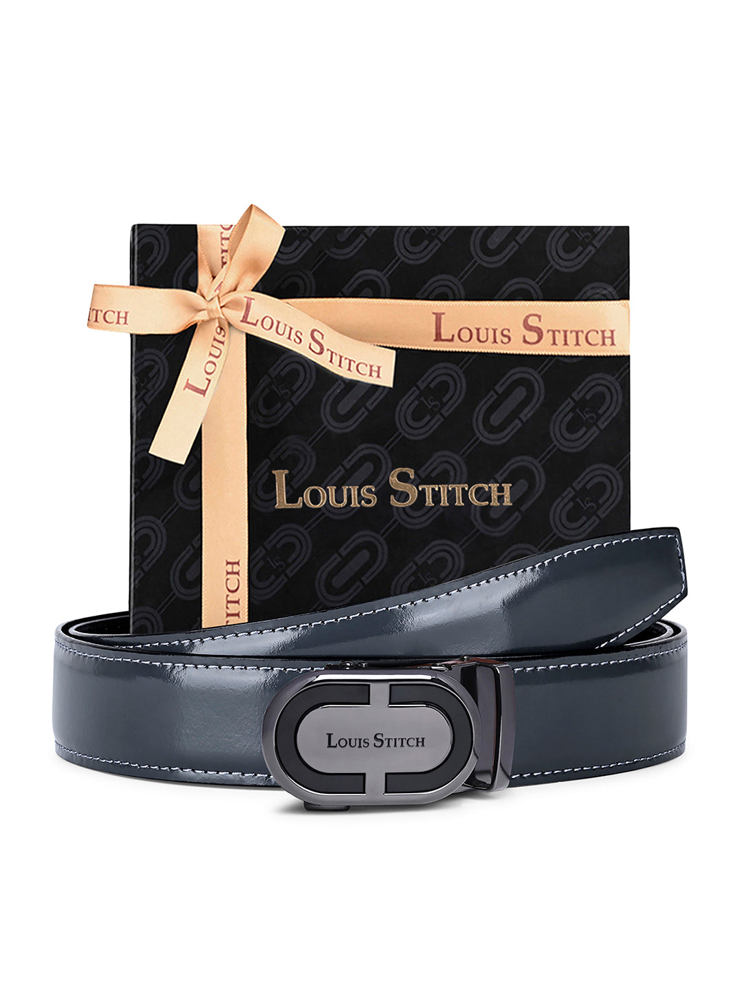 Handcrafted Leather Auto Lock Formal Belt For Men