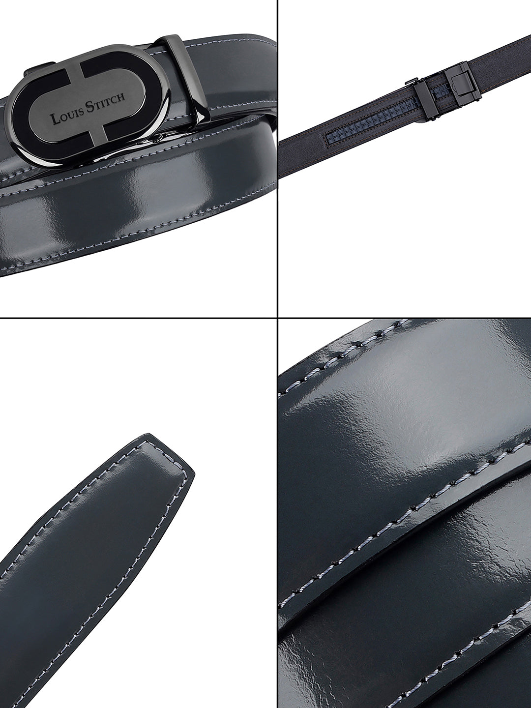 Handcrafted Leather Auto Lock Formal Belt For Men