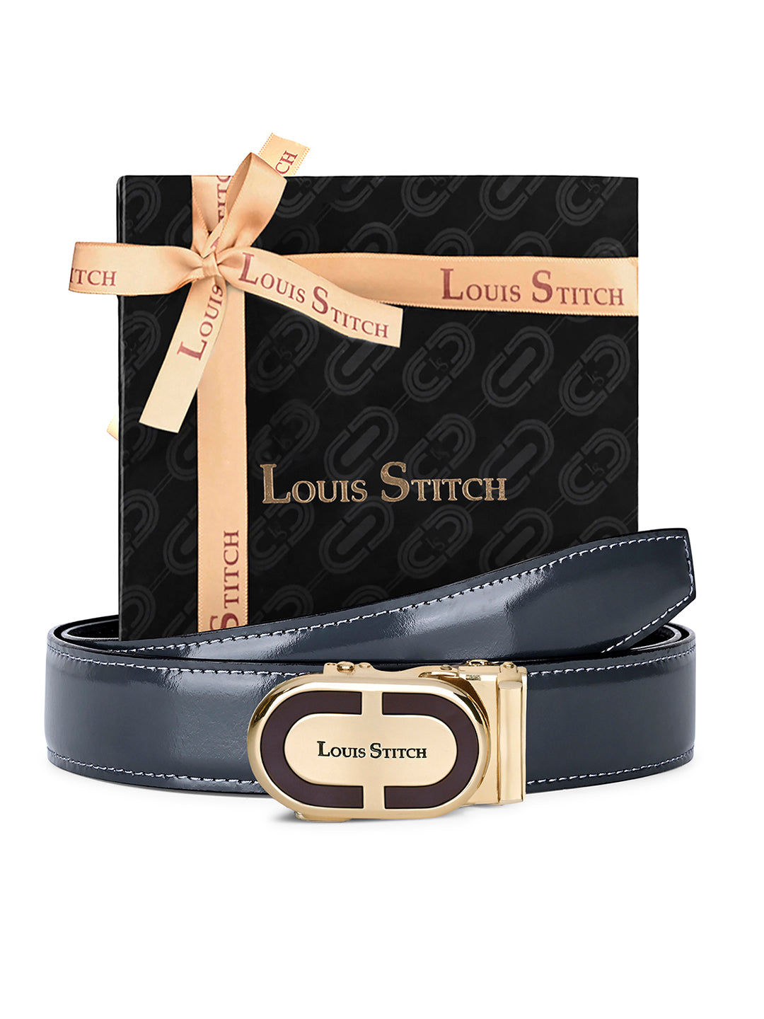 Handcrafted Leather Auto Lock Formal Belt For Men