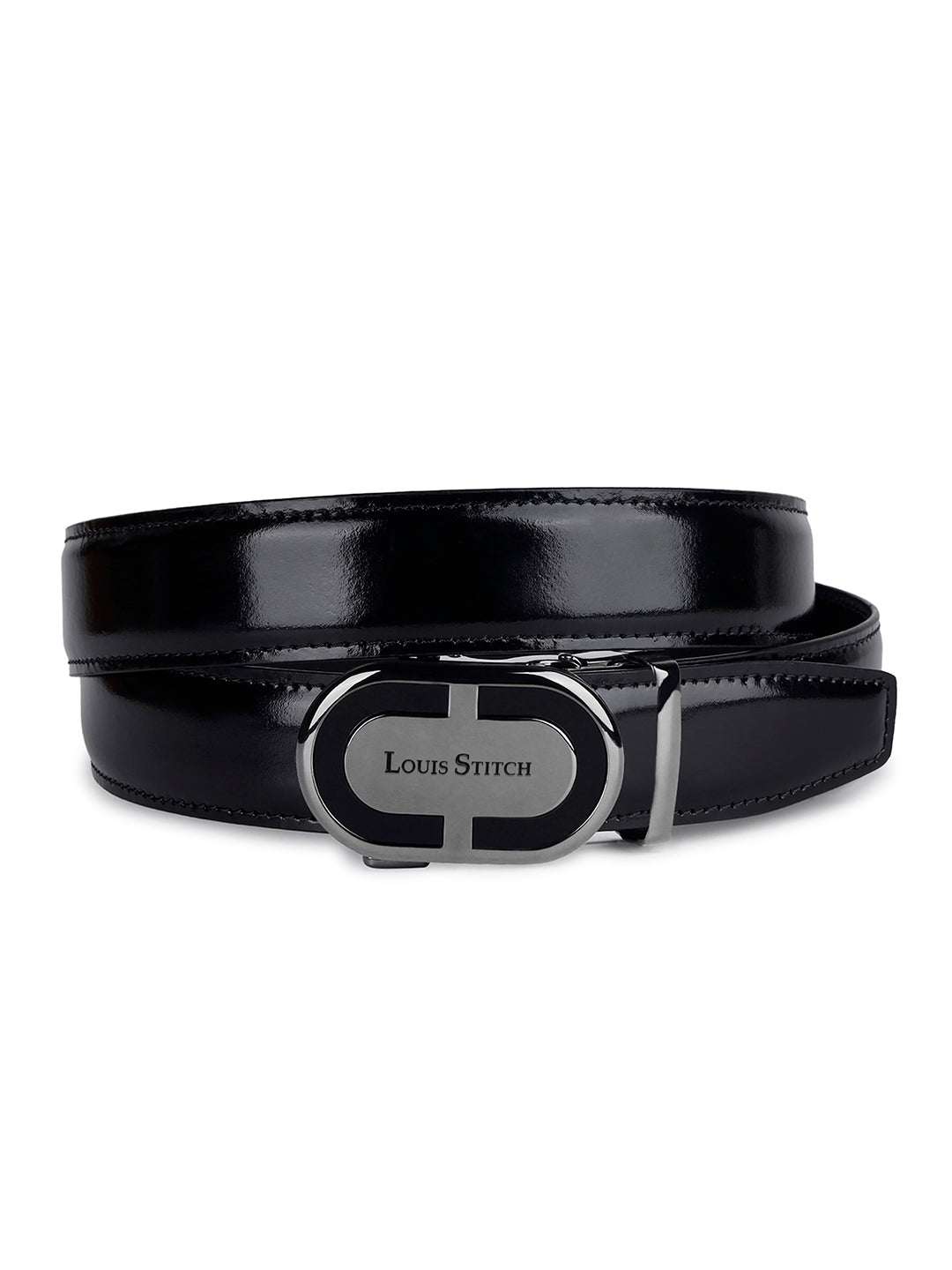 Handcrafted Leather Auto Lock Formal Belt For Men