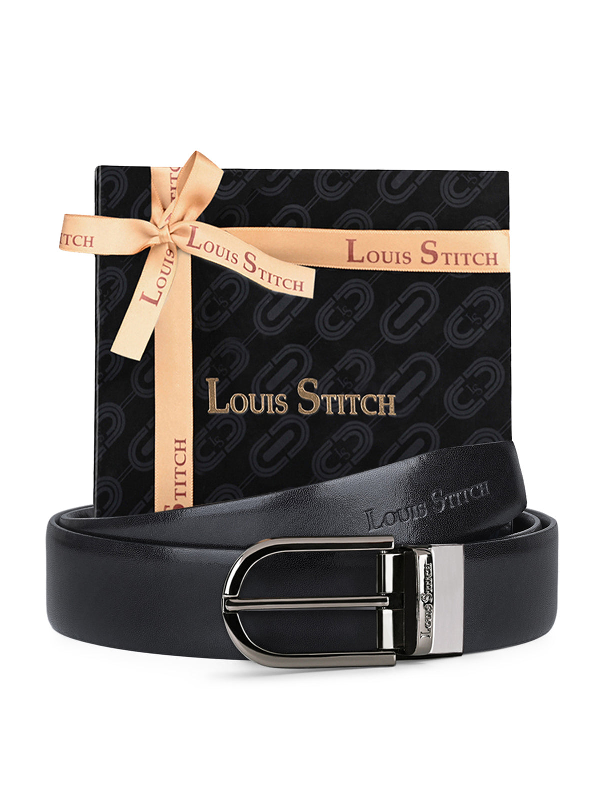Handcrafted Spanish Leather Reversible Belt For Men
