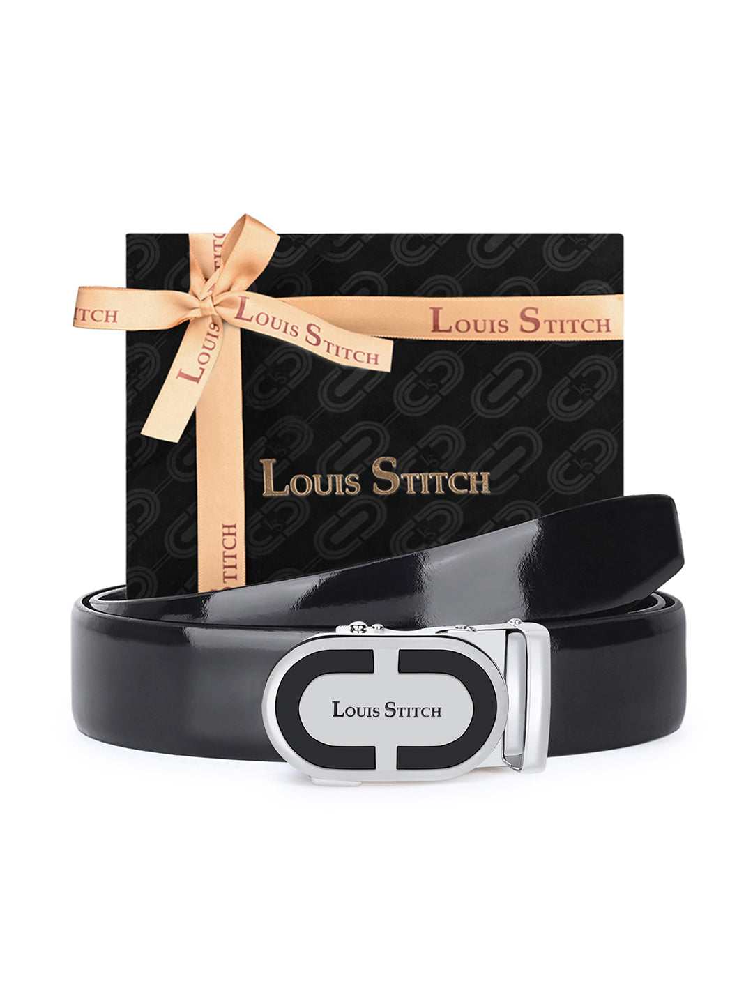 Handcrafted Leather Auto Lock Formal Belt For Men