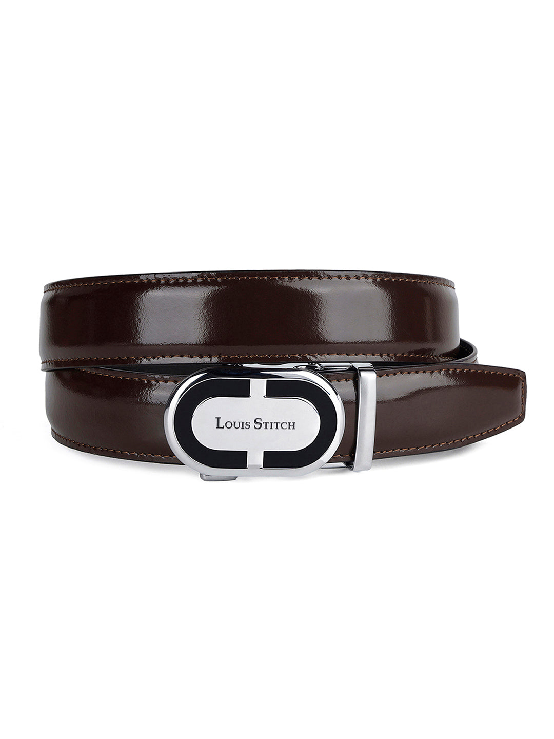 Handcrafted Leather Auto Lock Formal Belt For Men