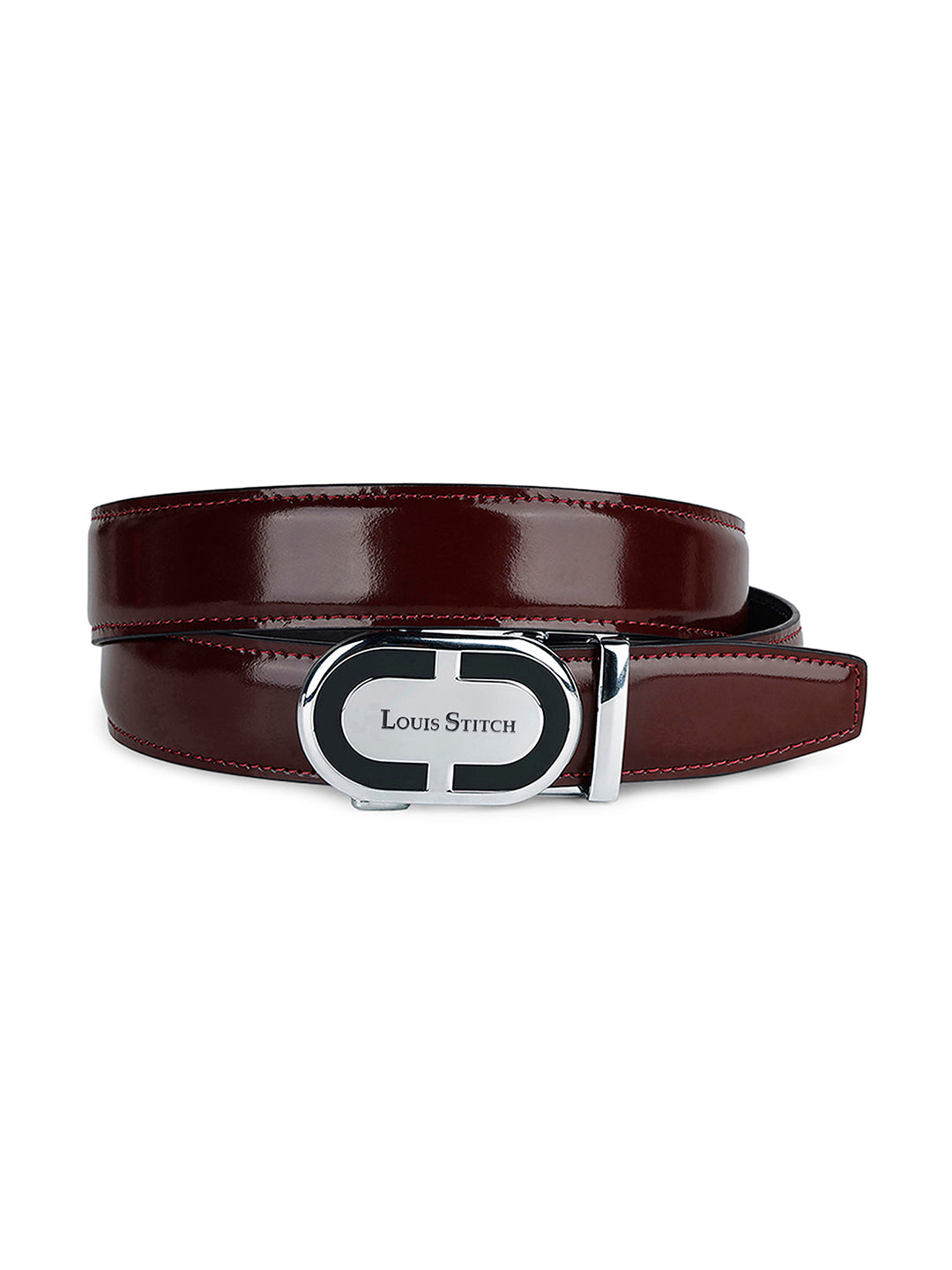 Handcrafted Leather Auto Lock Formal Belt For Men