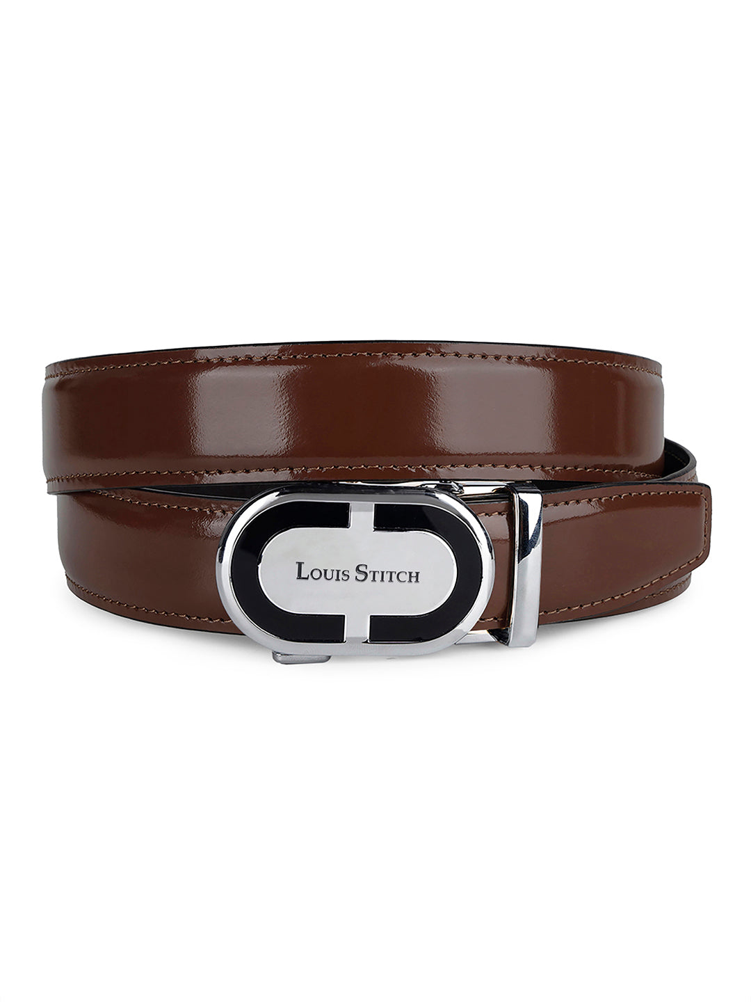 Handcrafted Leather Auto Lock Formal Belt For Men