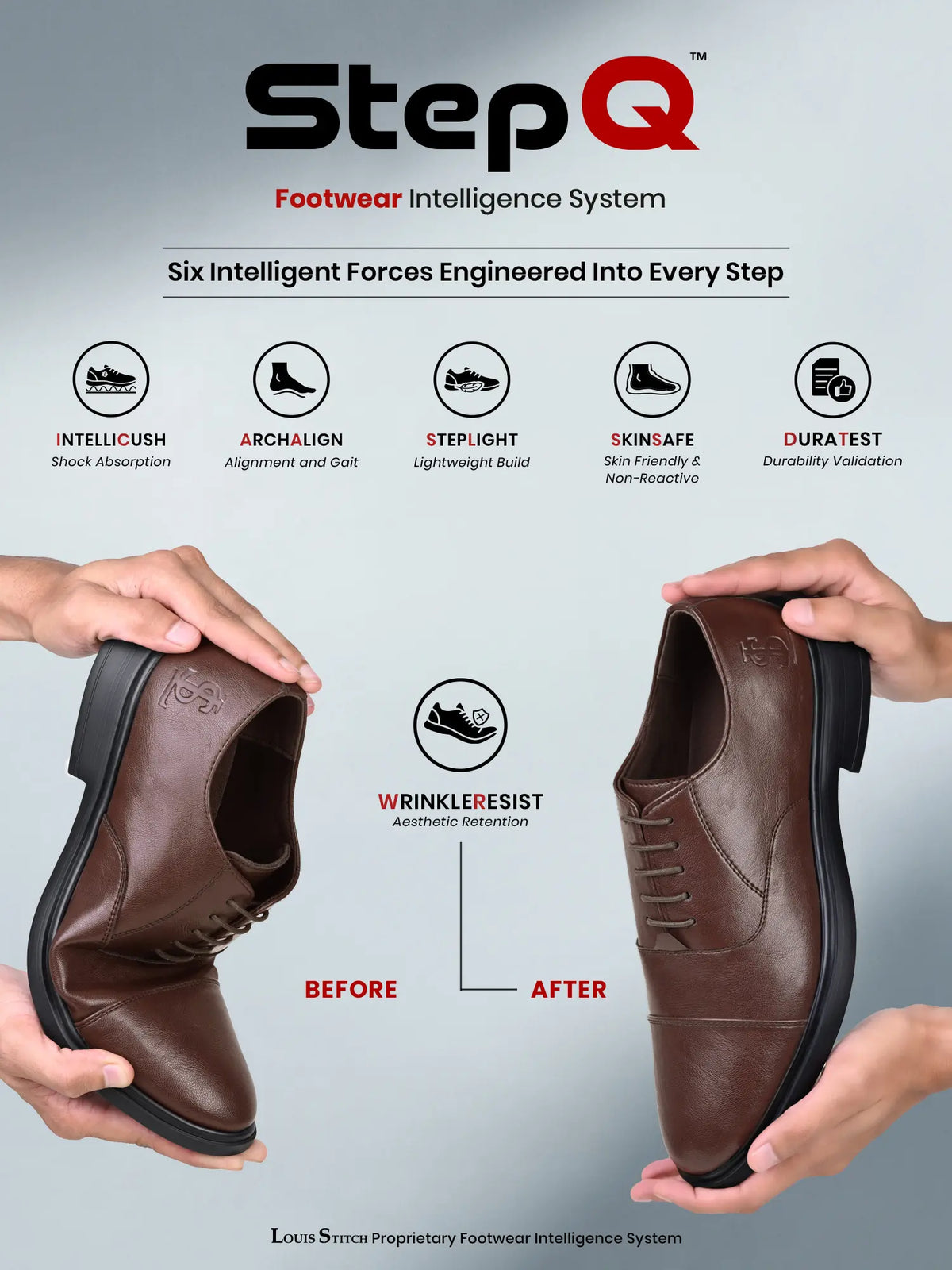 Brunette Brown Comforter Series Formal Derby Shoes