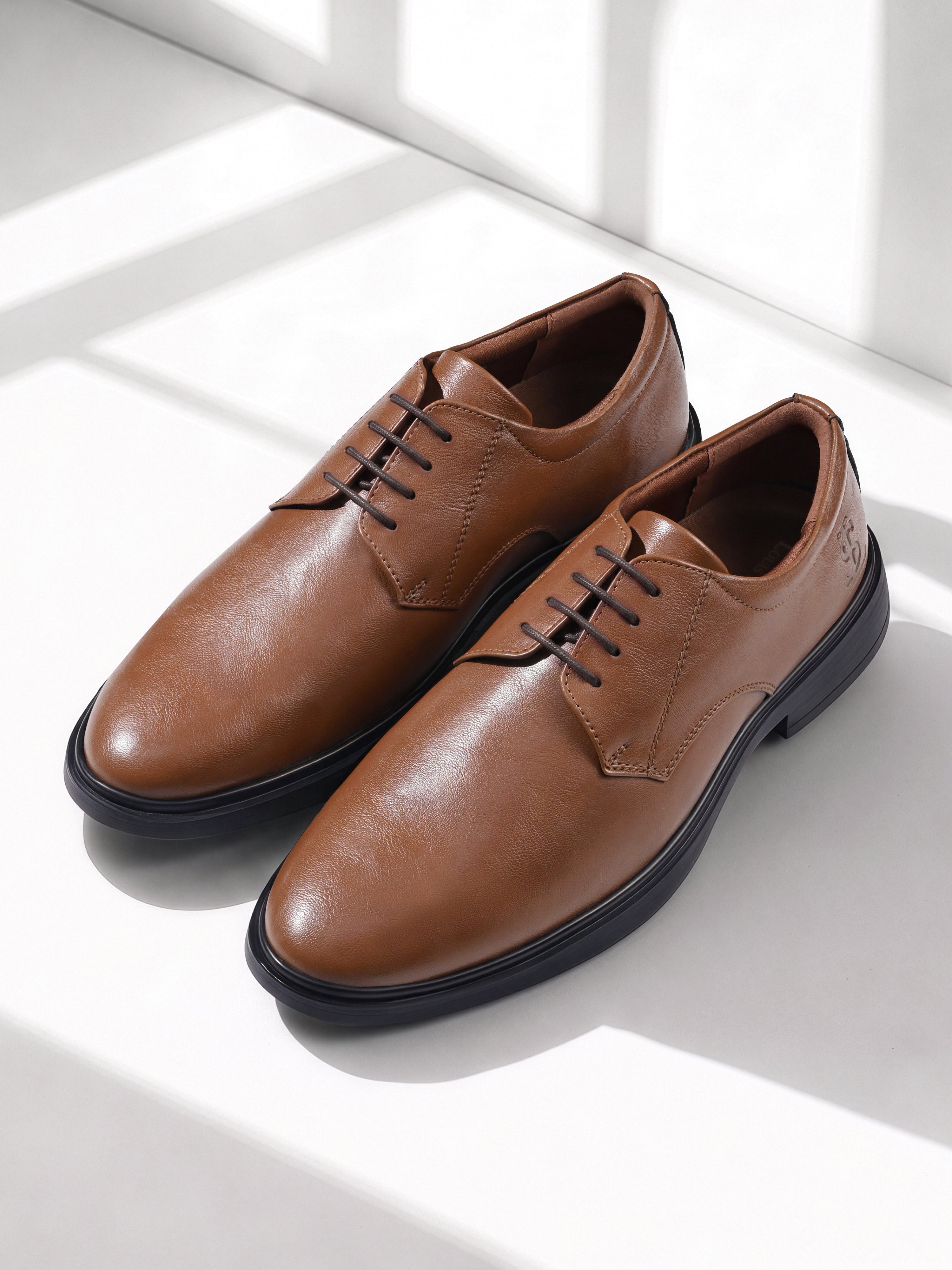 Russet Tan Comforter Series Formal Derby Shoes