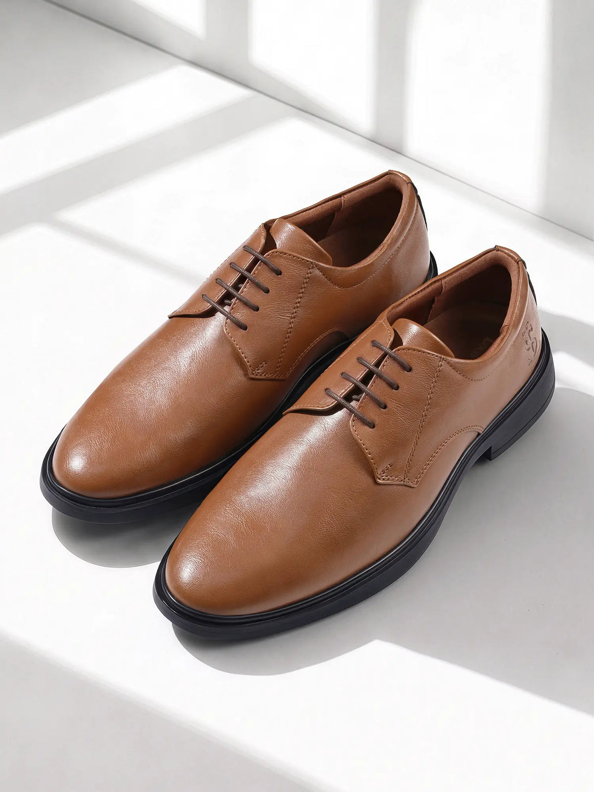 Russet Tan Comforter Series Formal Derby Shoes