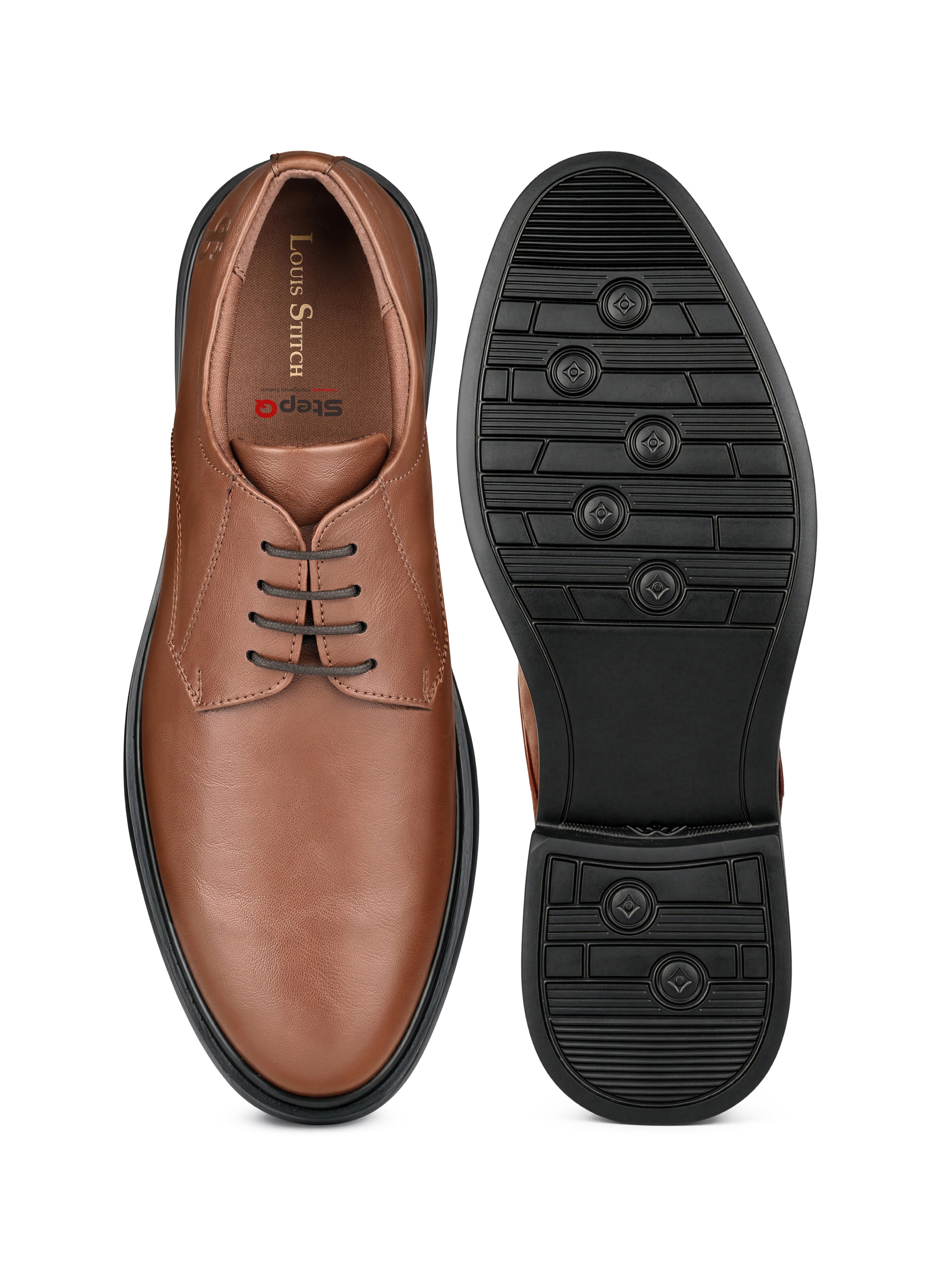 Russet Tan Comforter Series Formal Derby Shoes