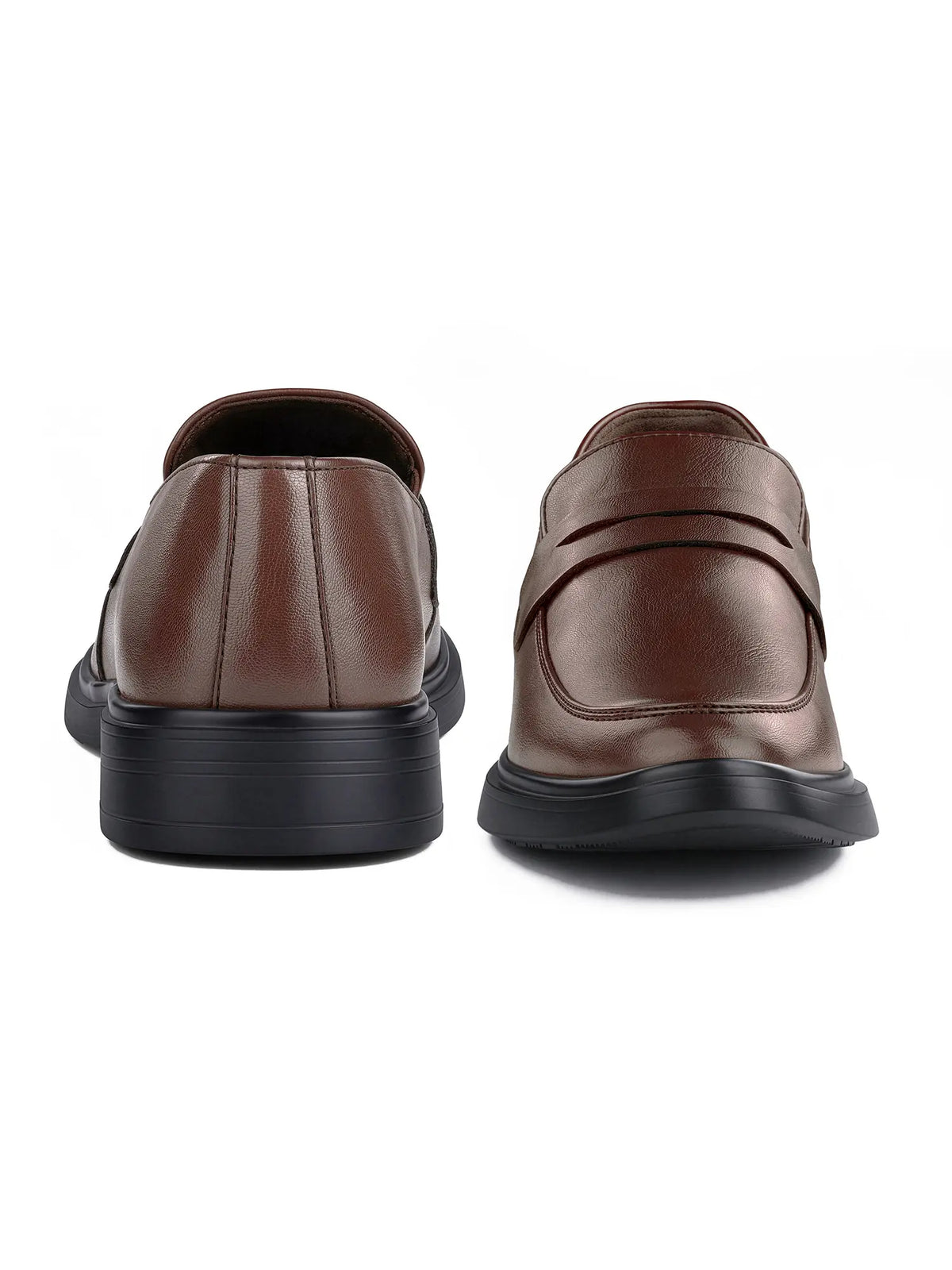 Brunette Brown Comforter Series Formal Slip-On Shoes