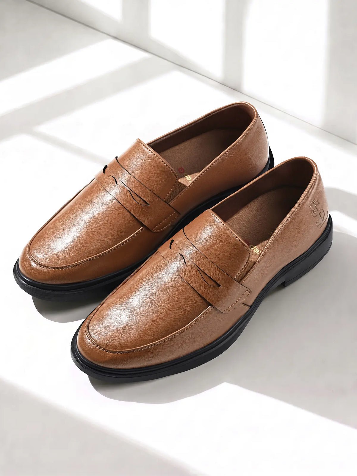 Russet Tan Comforter Series Formal Slip-On Shoes