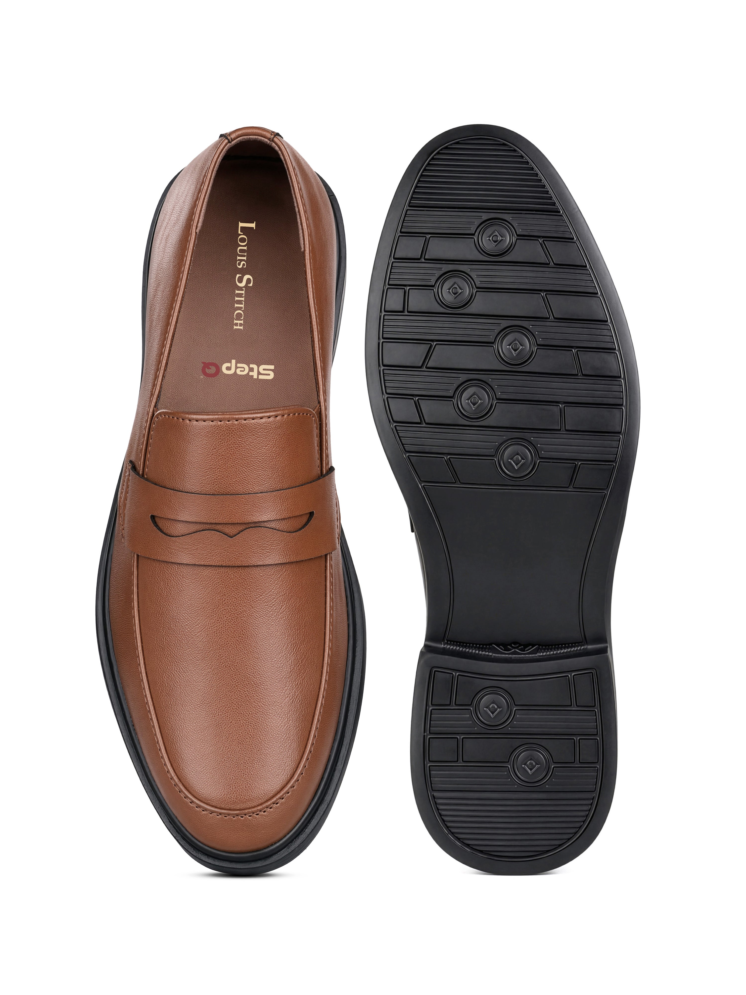 Russet Tan Comforter Series Formal Slip-On Shoes