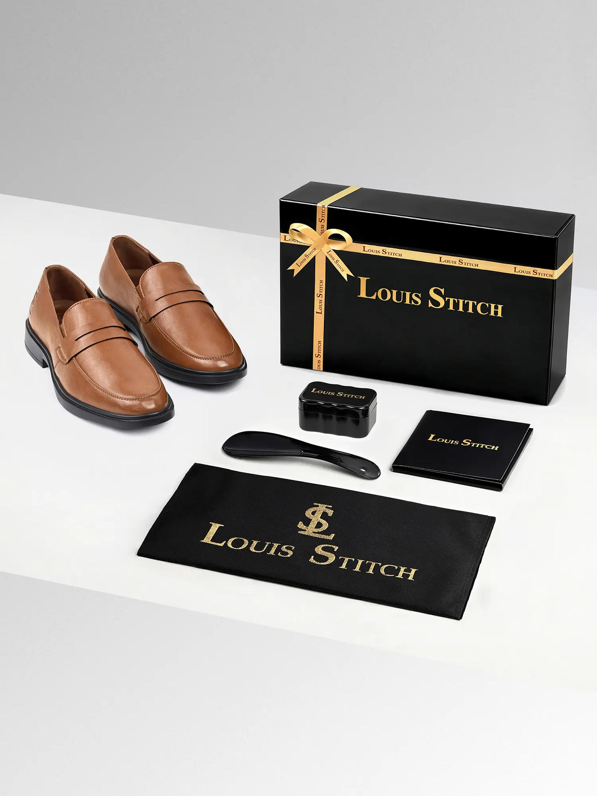 Russet Tan Comforter Series Formal Slip-On Shoes