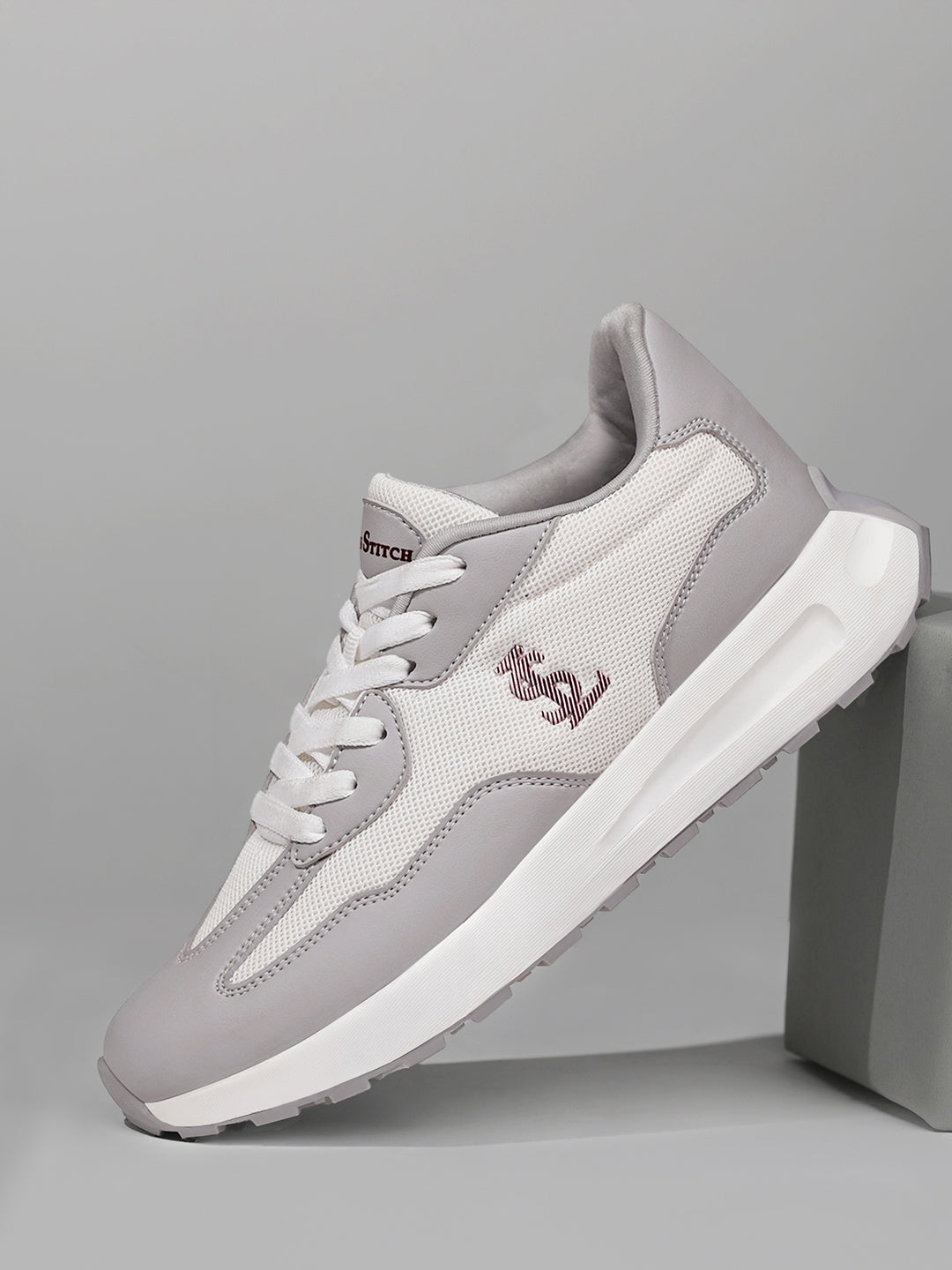 Ash Grey Lightweight Athleisure Sport Shoes