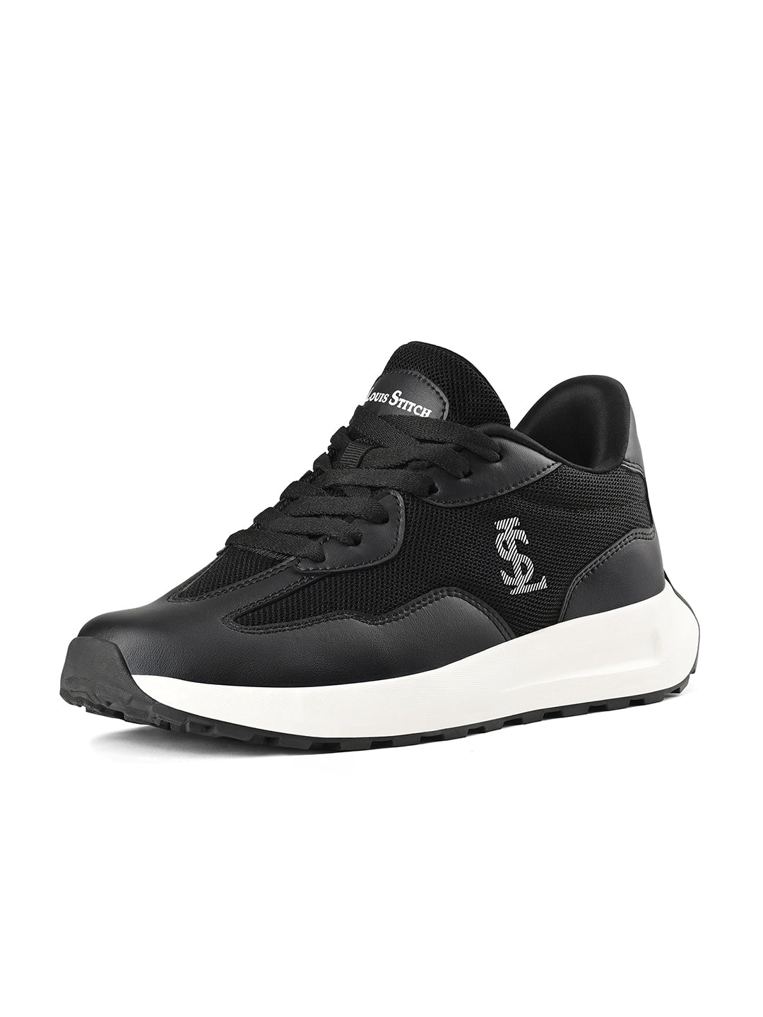 Charcoal Black Lightweight Athleisure Sport Shoes