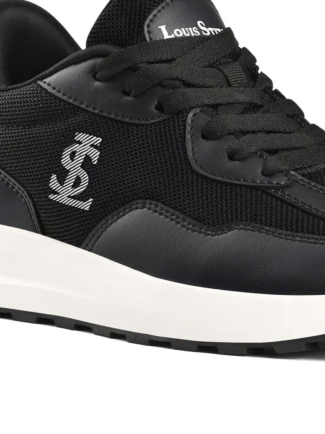 Charcoal Black Lightweight Athleisure Sport Shoes