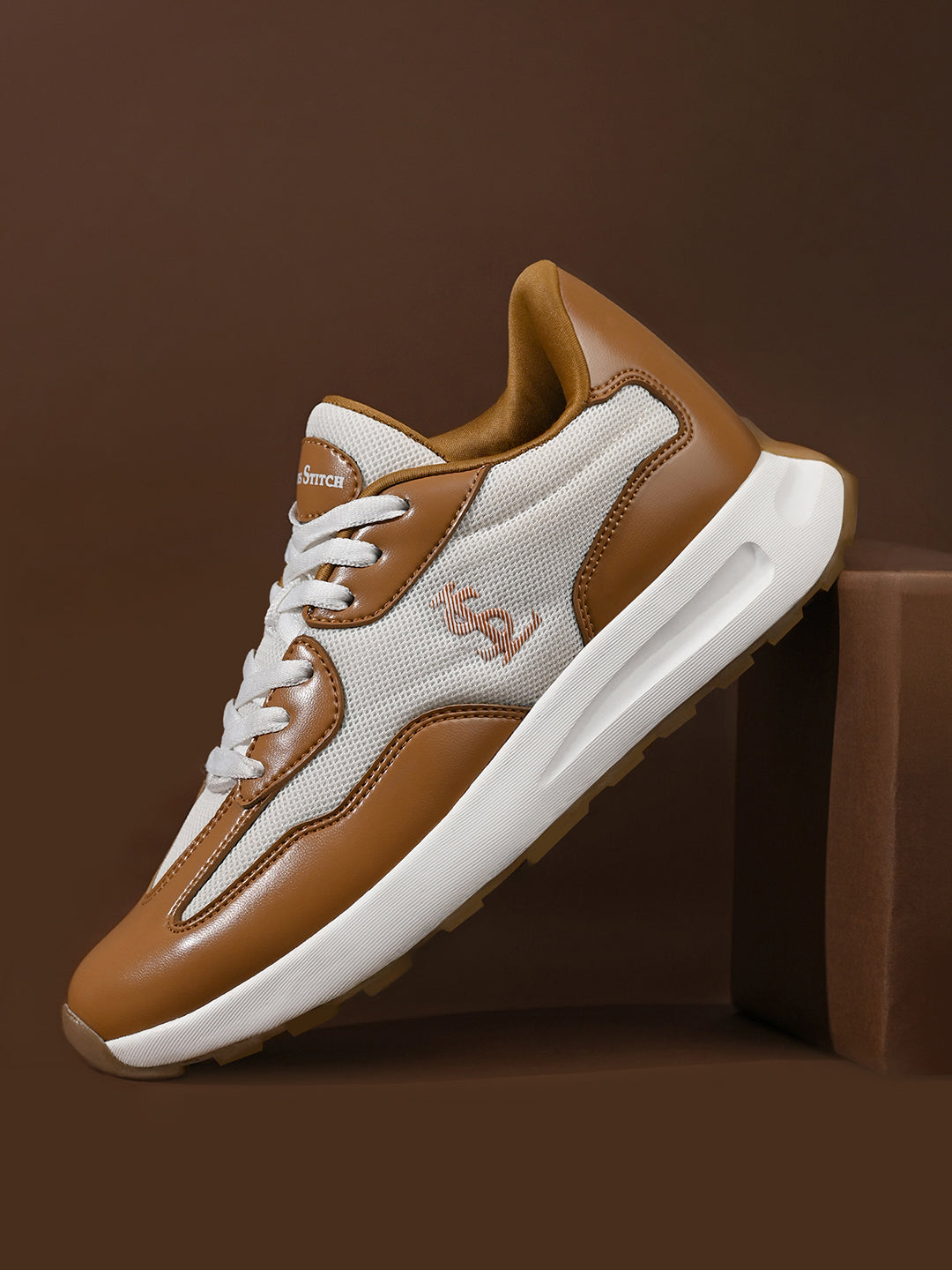 Latte Tan Lightweight Athleisure Sport Shoes