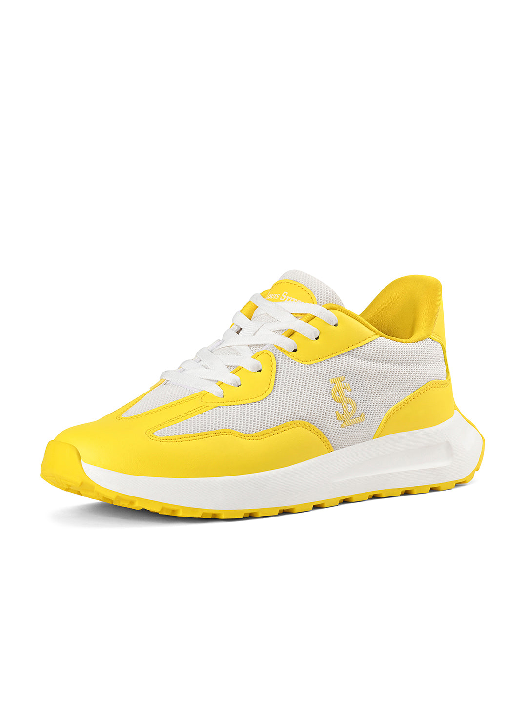 Aurelian Yellow Lightweight Athleisure Sport Shoes