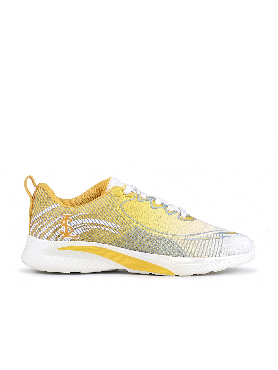 Zest Yellow Lightweight Athleisure Sport Shoes