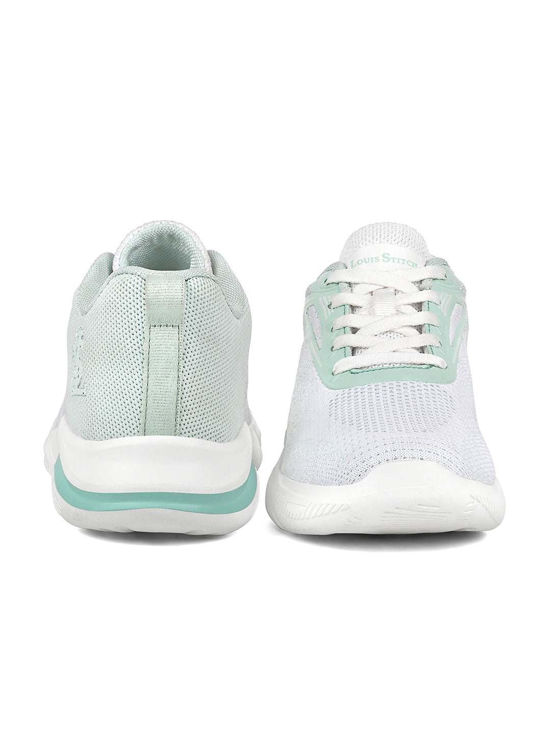 Women's Aqua Sage Lightweight Athleisure Flyknit Sport Shoes