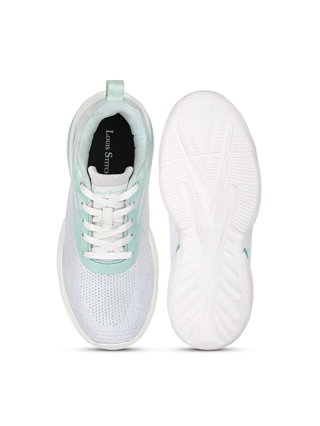 Women's Aqua Sage Lightweight Athleisure Flyknit Sport Shoes