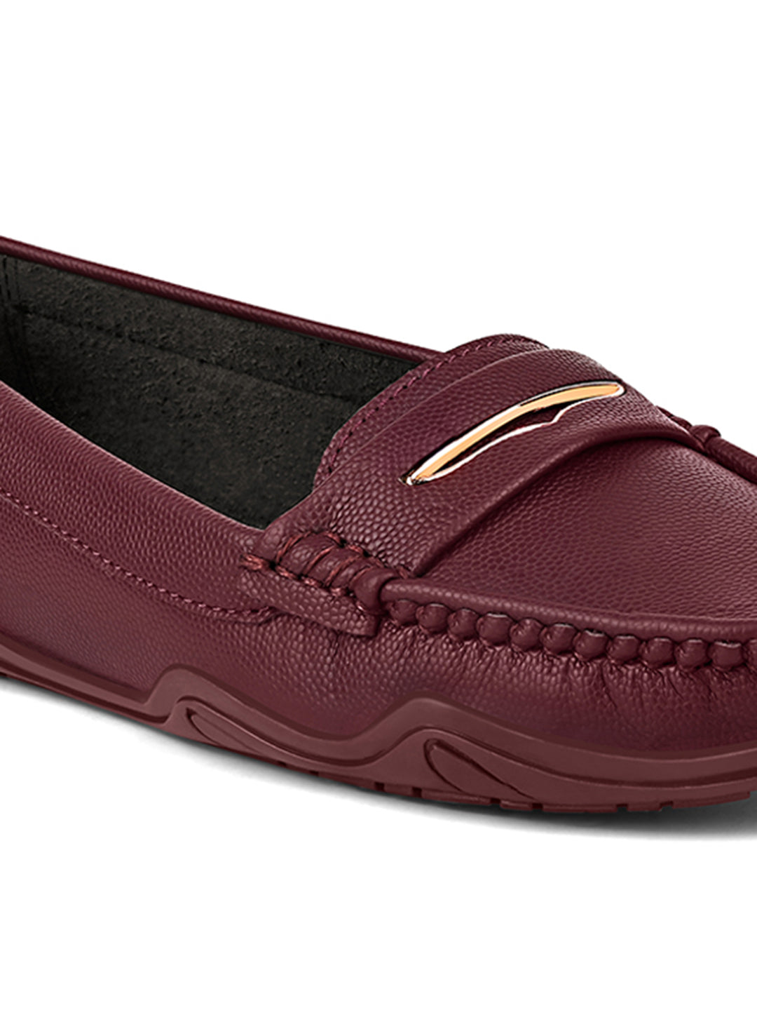 Women's Rosewood Premium Solid Slip-On Casual Loafers