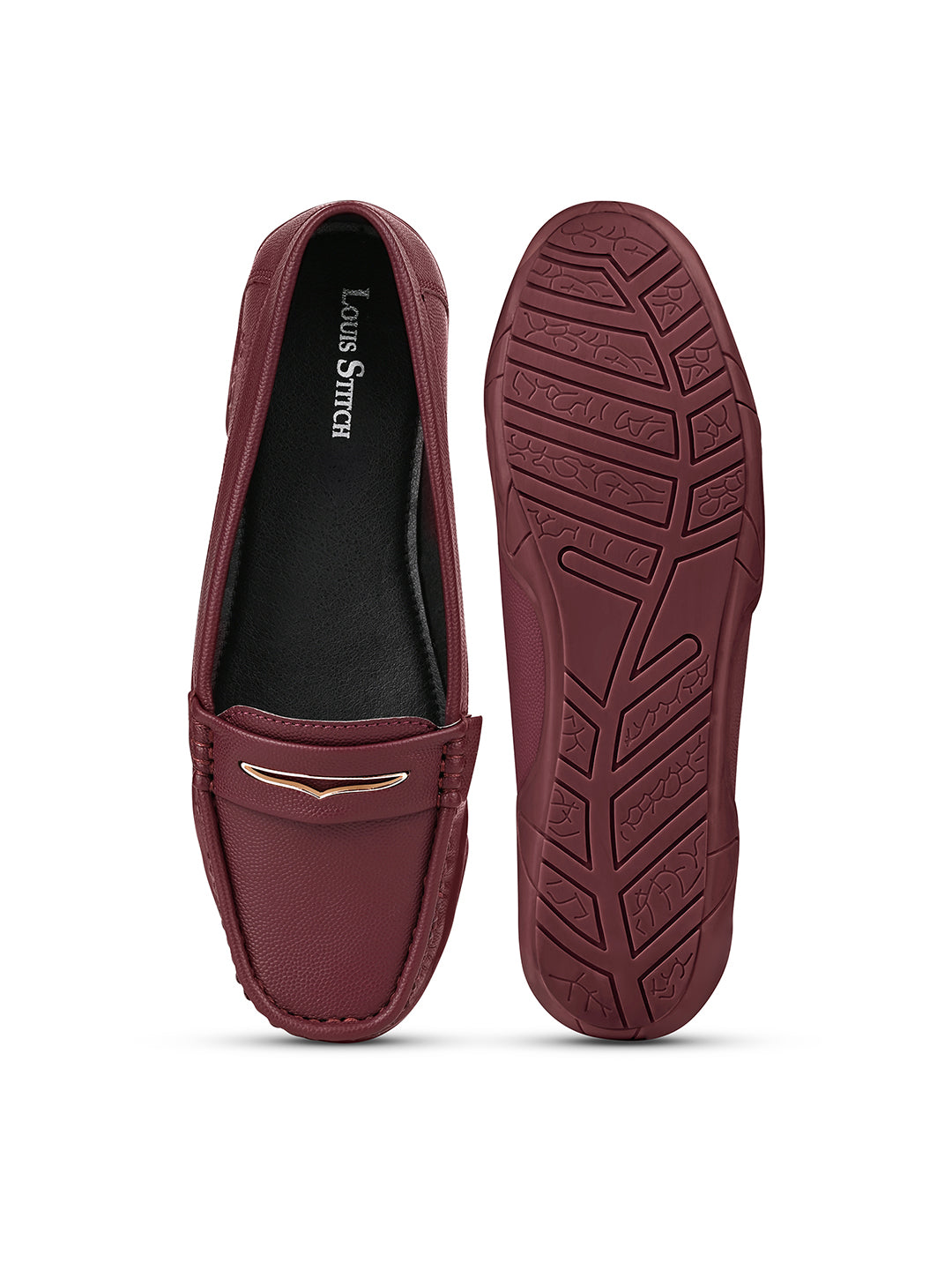 Women's Rosewood Premium Solid Slip-On Casual Loafers