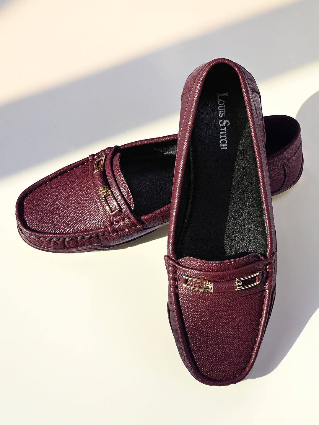 Women's Rosewood Premium Solid Slip-On Casual Loafers