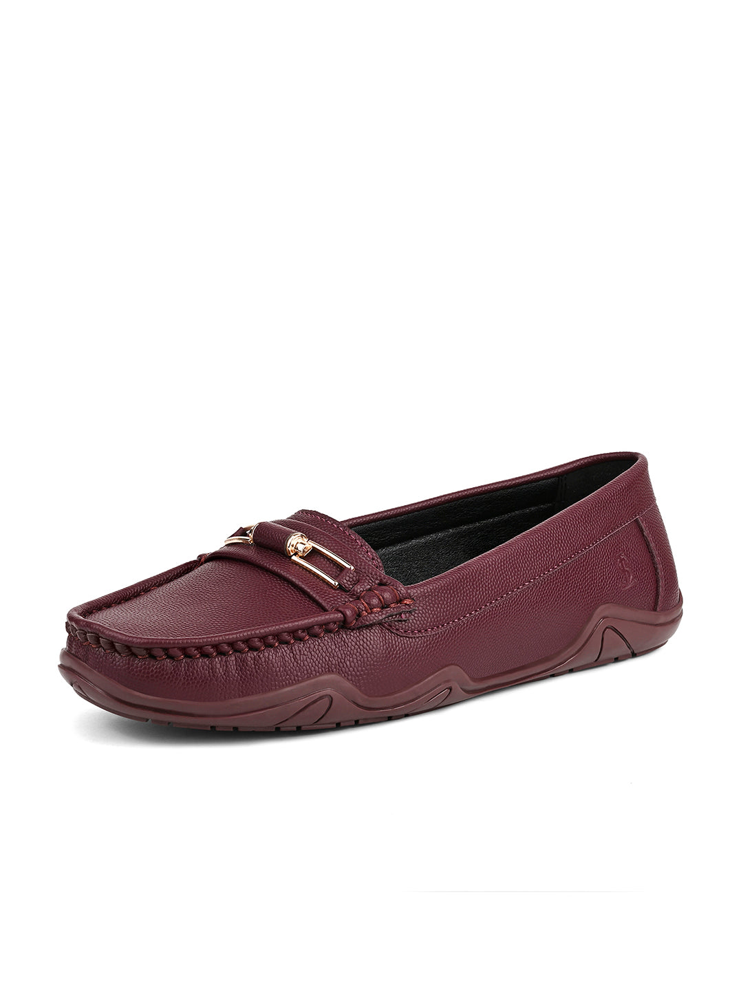 Women's Rosewood Premium Solid Slip-On Casual Loafers