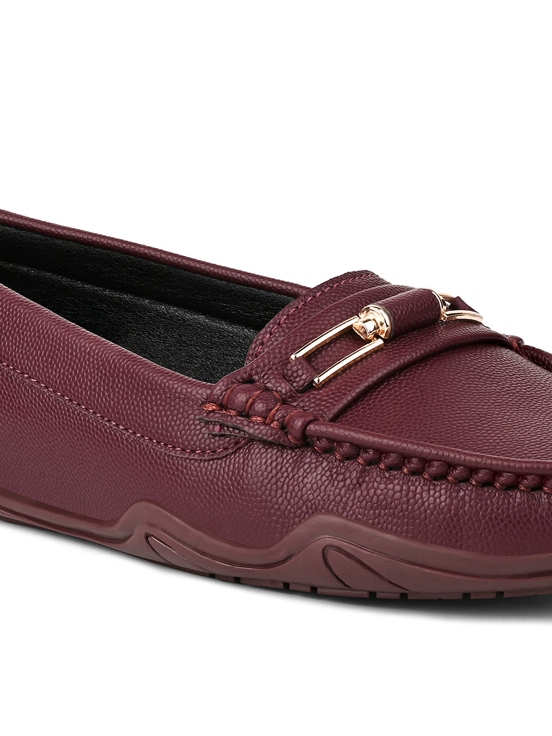 Women's Rosewood Premium Solid Slip-On Casual Loafers