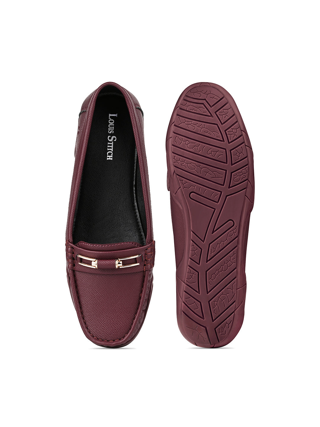Women's Rosewood Premium Solid Slip-On Casual Loafers