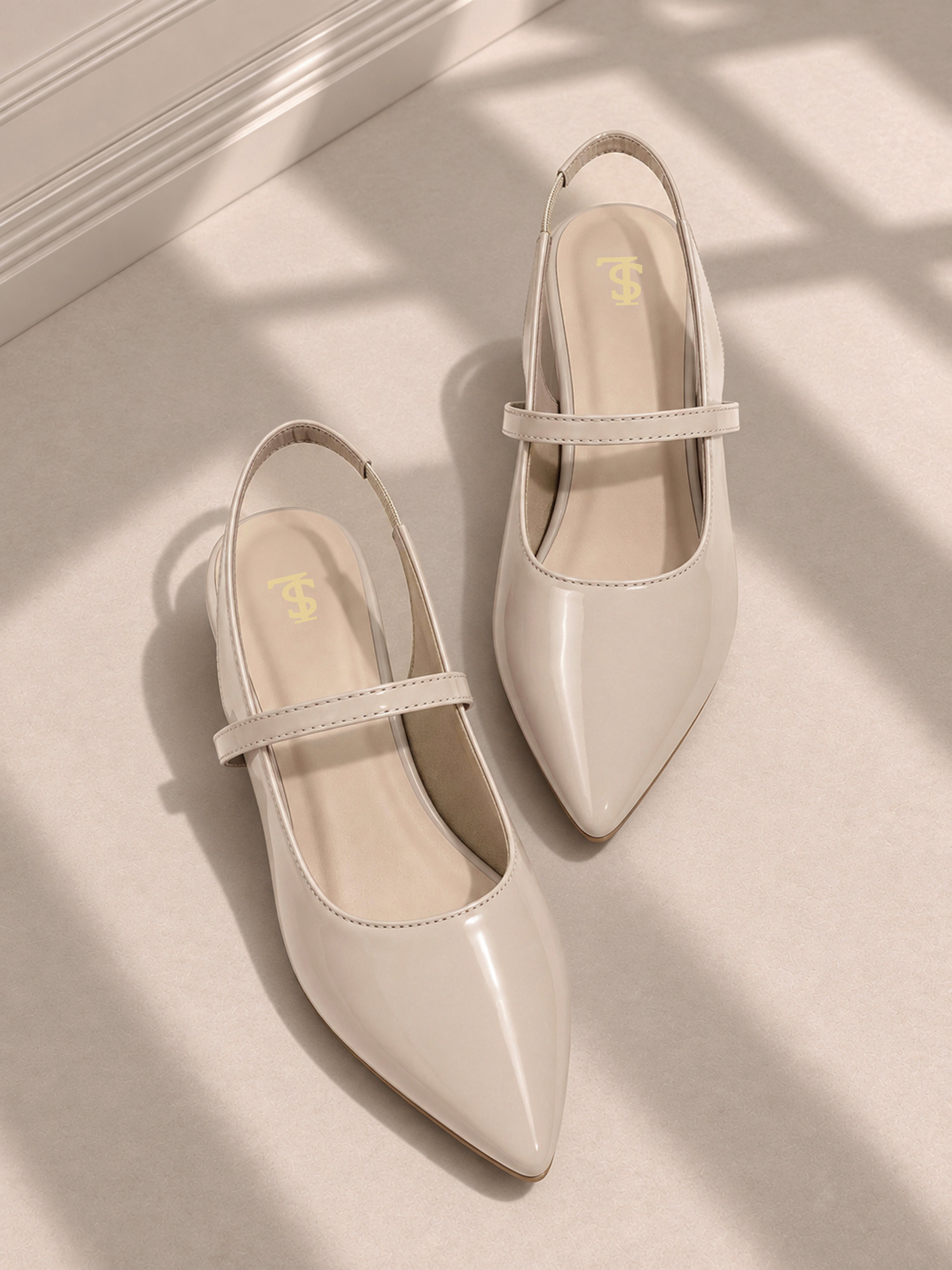 Women's Nude Luxury Comfort Mule Sandals