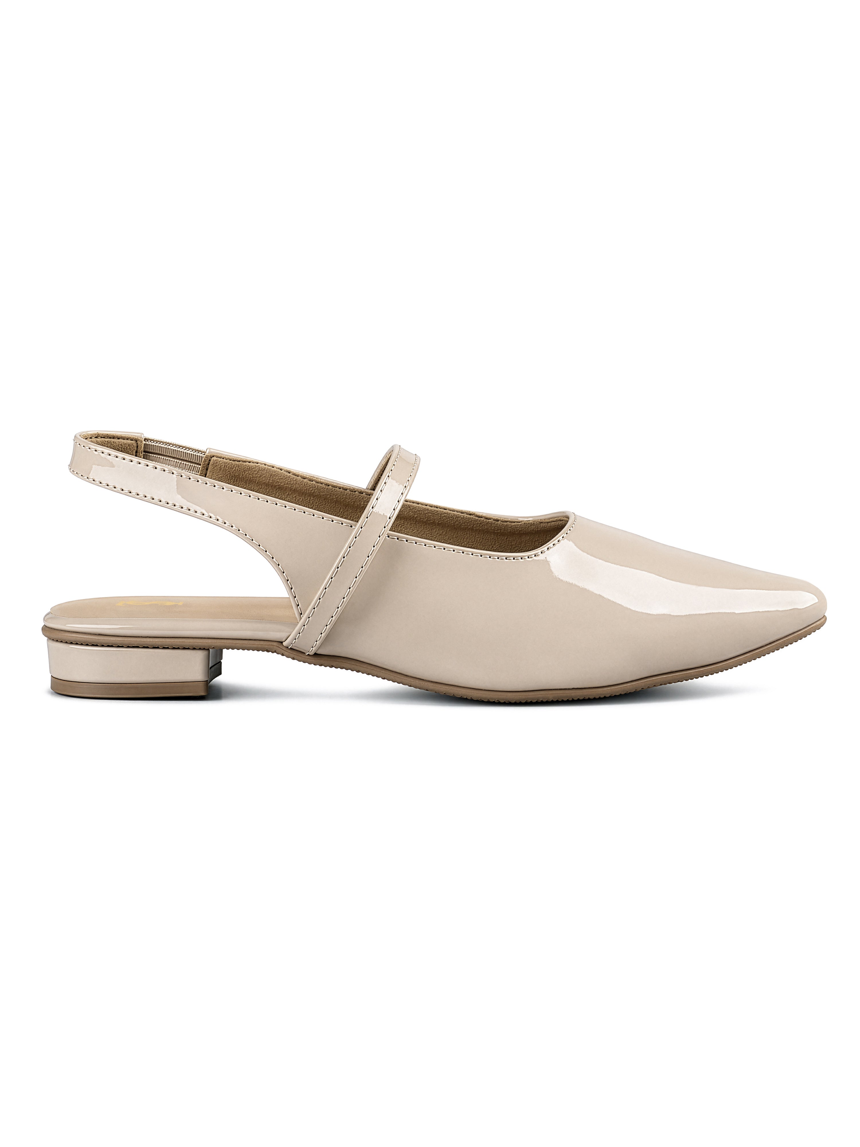 Women's Nude Luxury Comfort Mule Sandals