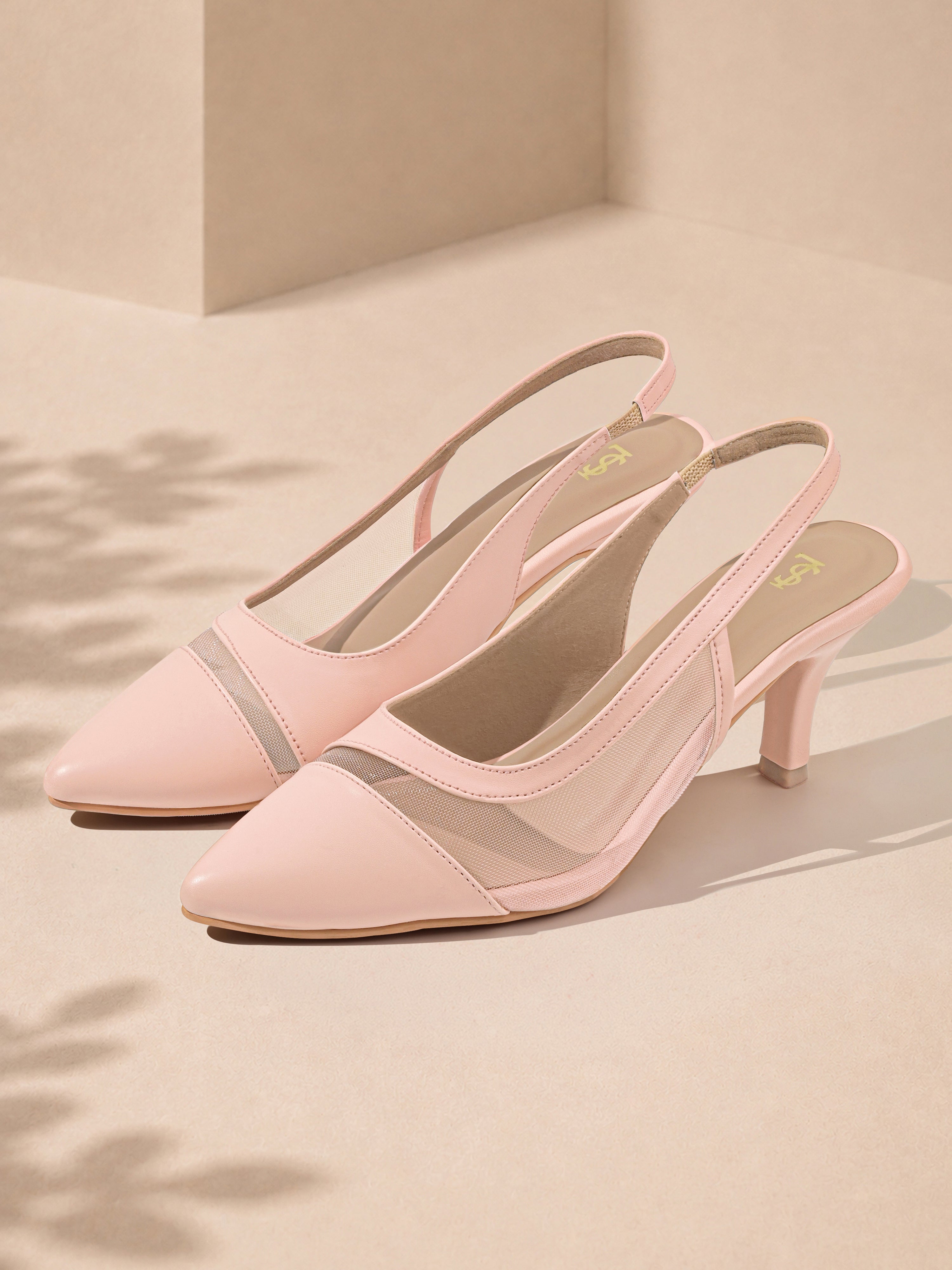 Women's Nude Luxury Comfort Heel Sandals