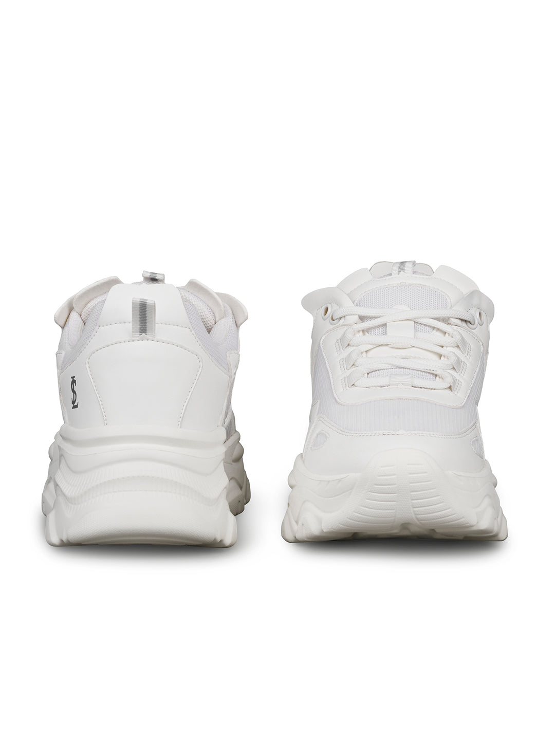 White Comfortable Women Sneakers