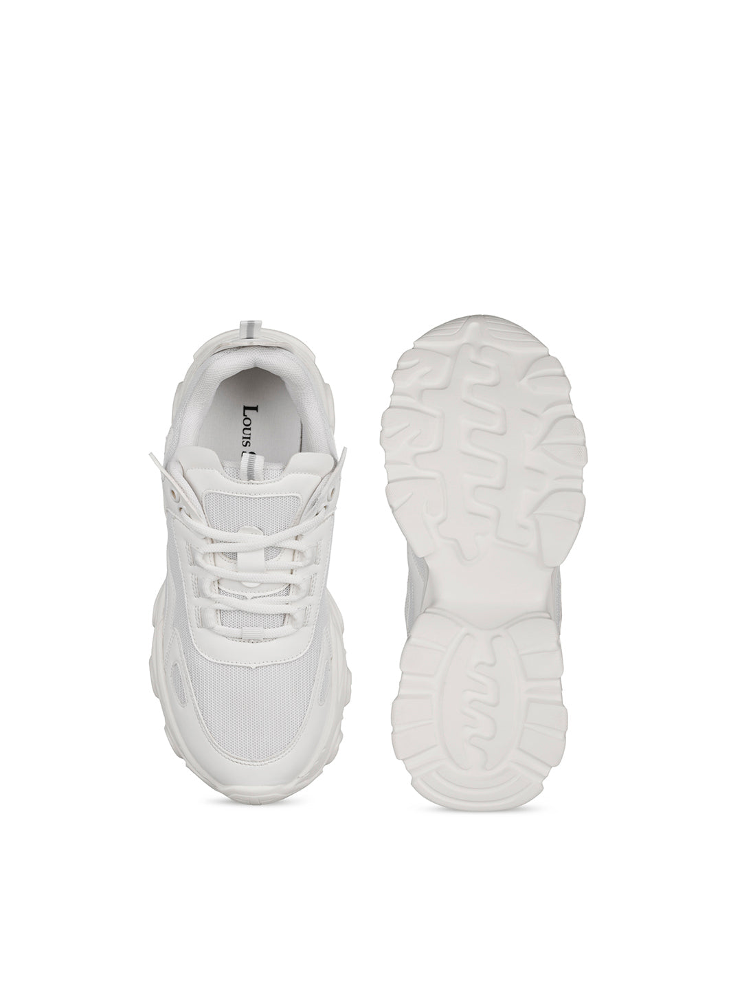White Comfortable Women Sneakers