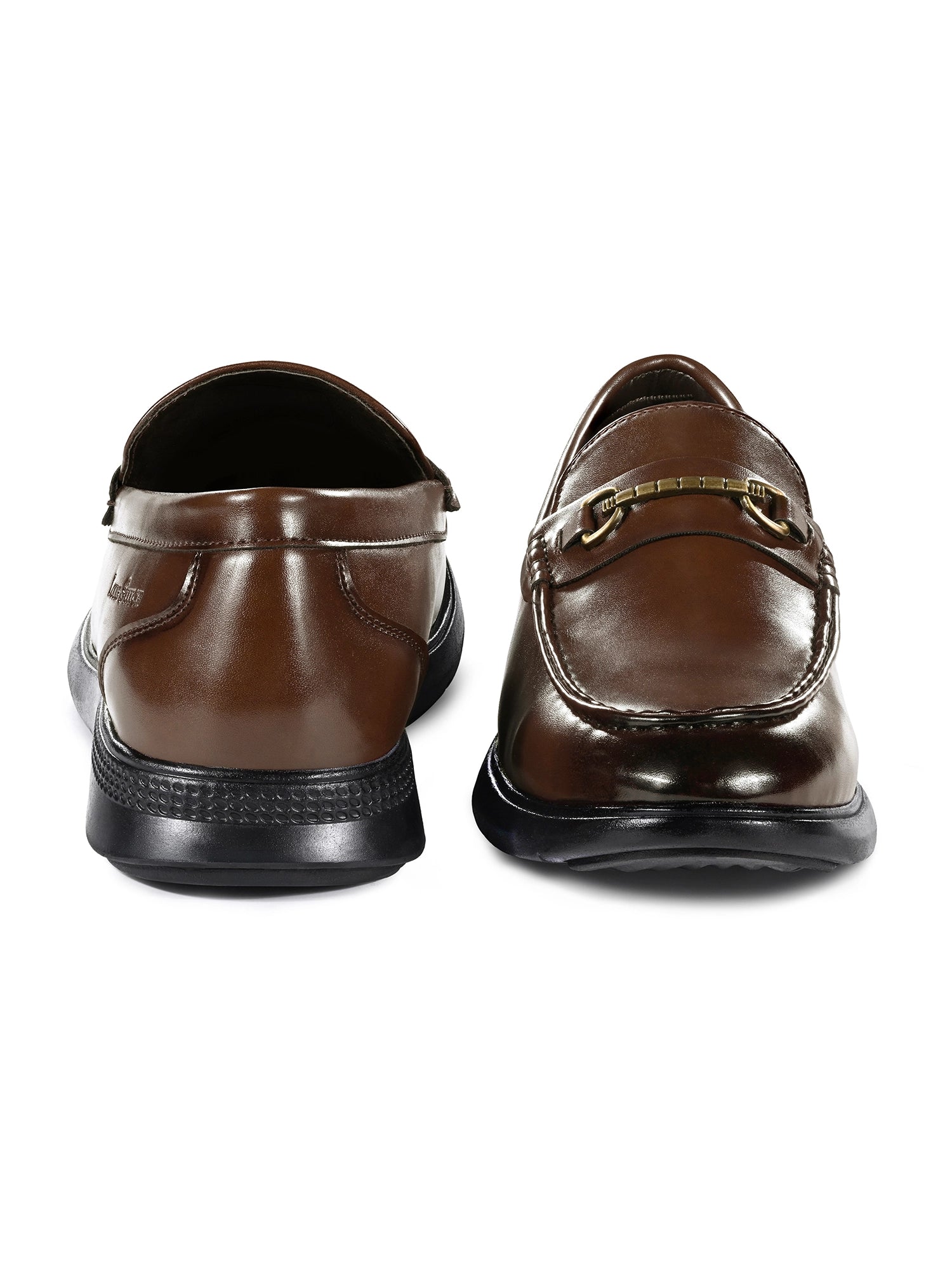 Men’s Brunette Brown Formal Moccasin Shoes