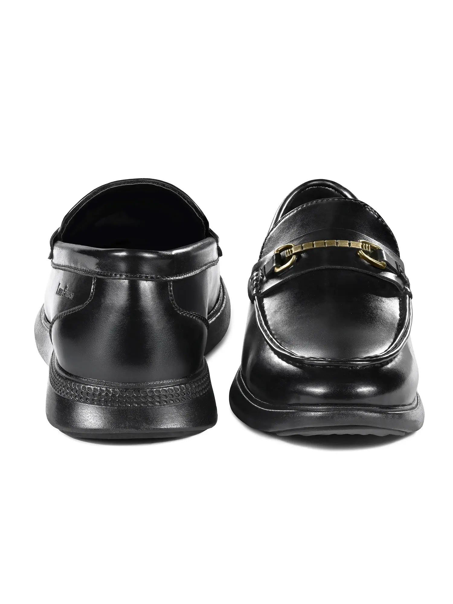 Men’s Jet Black Formal Moccasin Shoes