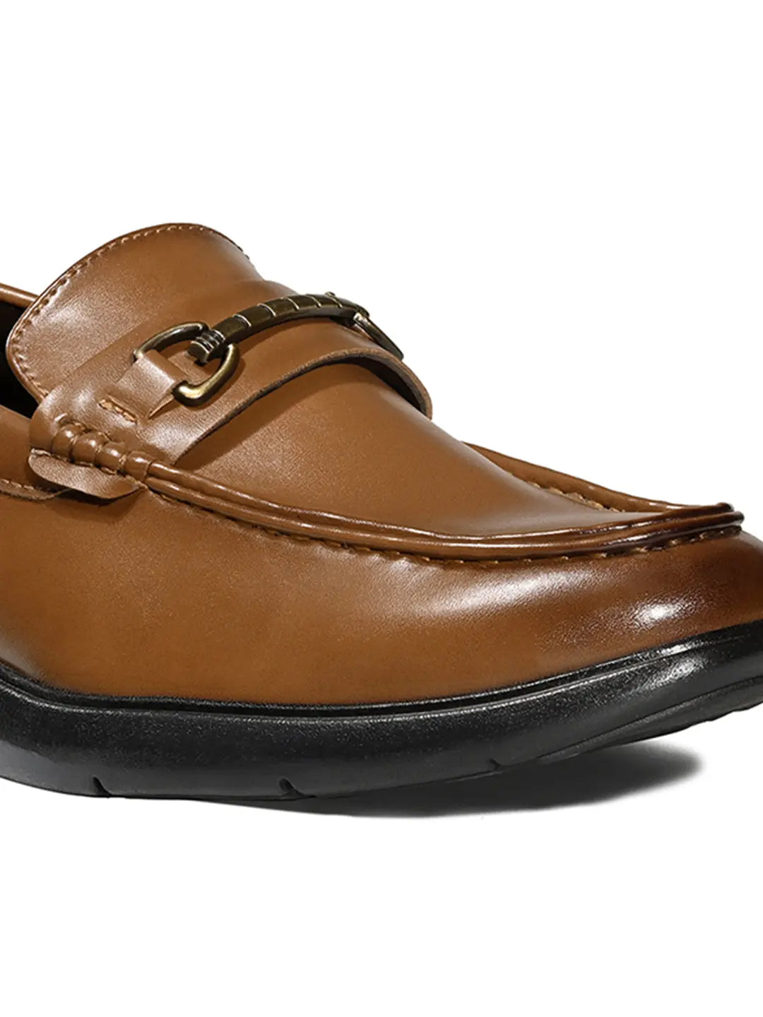 Men’s Russet Tan Formal Moccasin Shoes