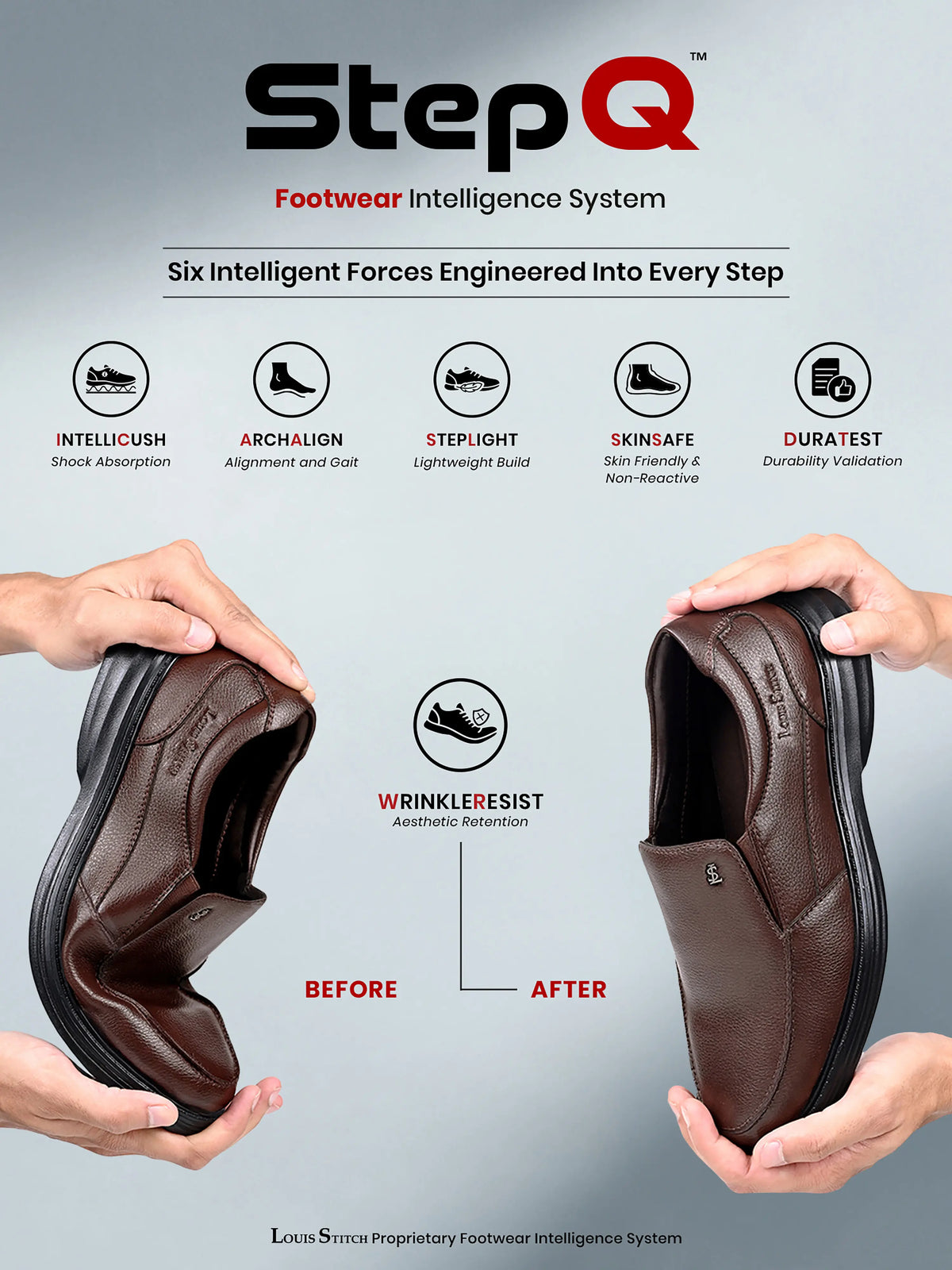 Brunette Brown Comfortable Slip-On Shoes