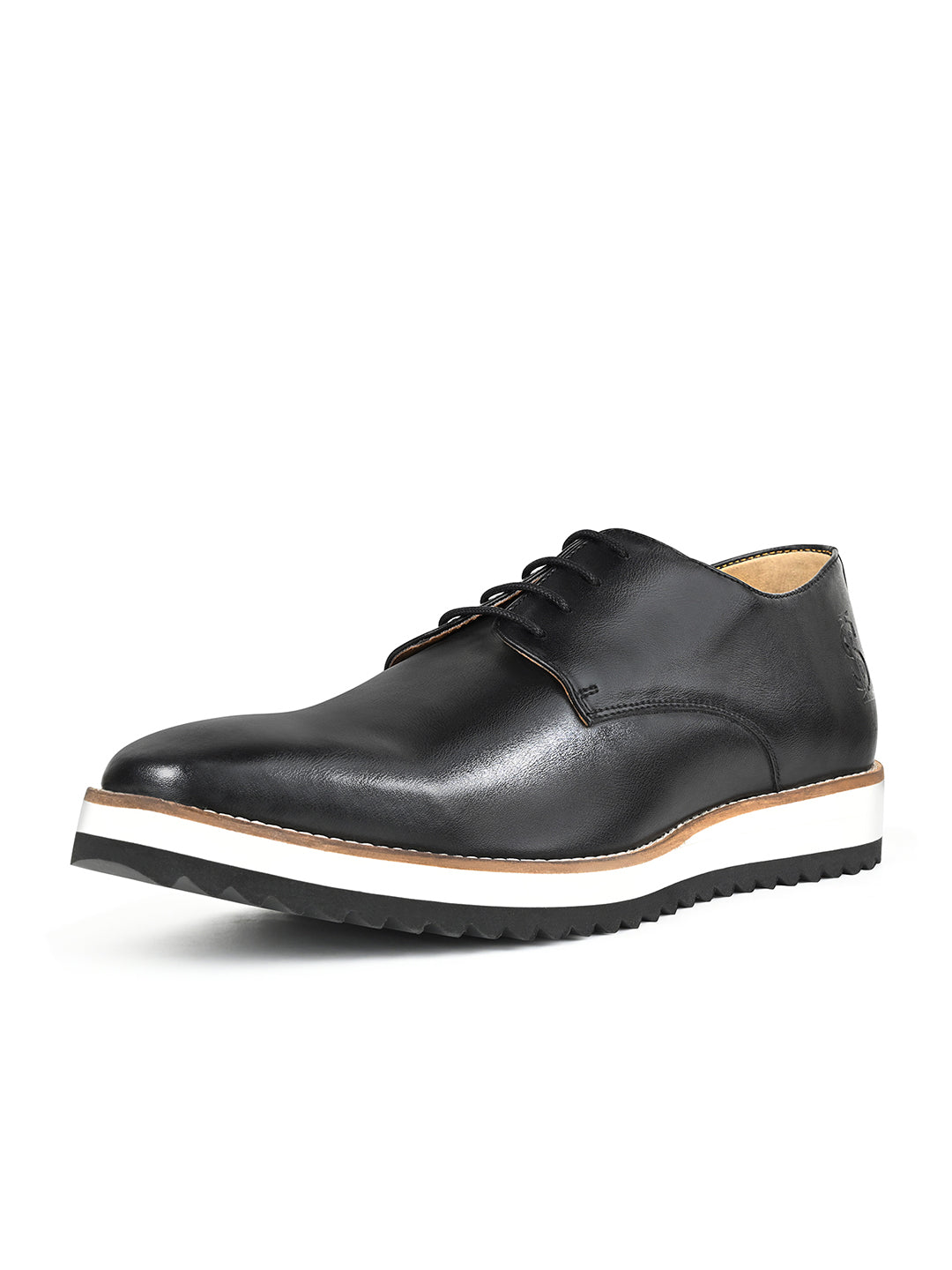 Jet Black Ultra Lightweight and Comfortable Derbys
