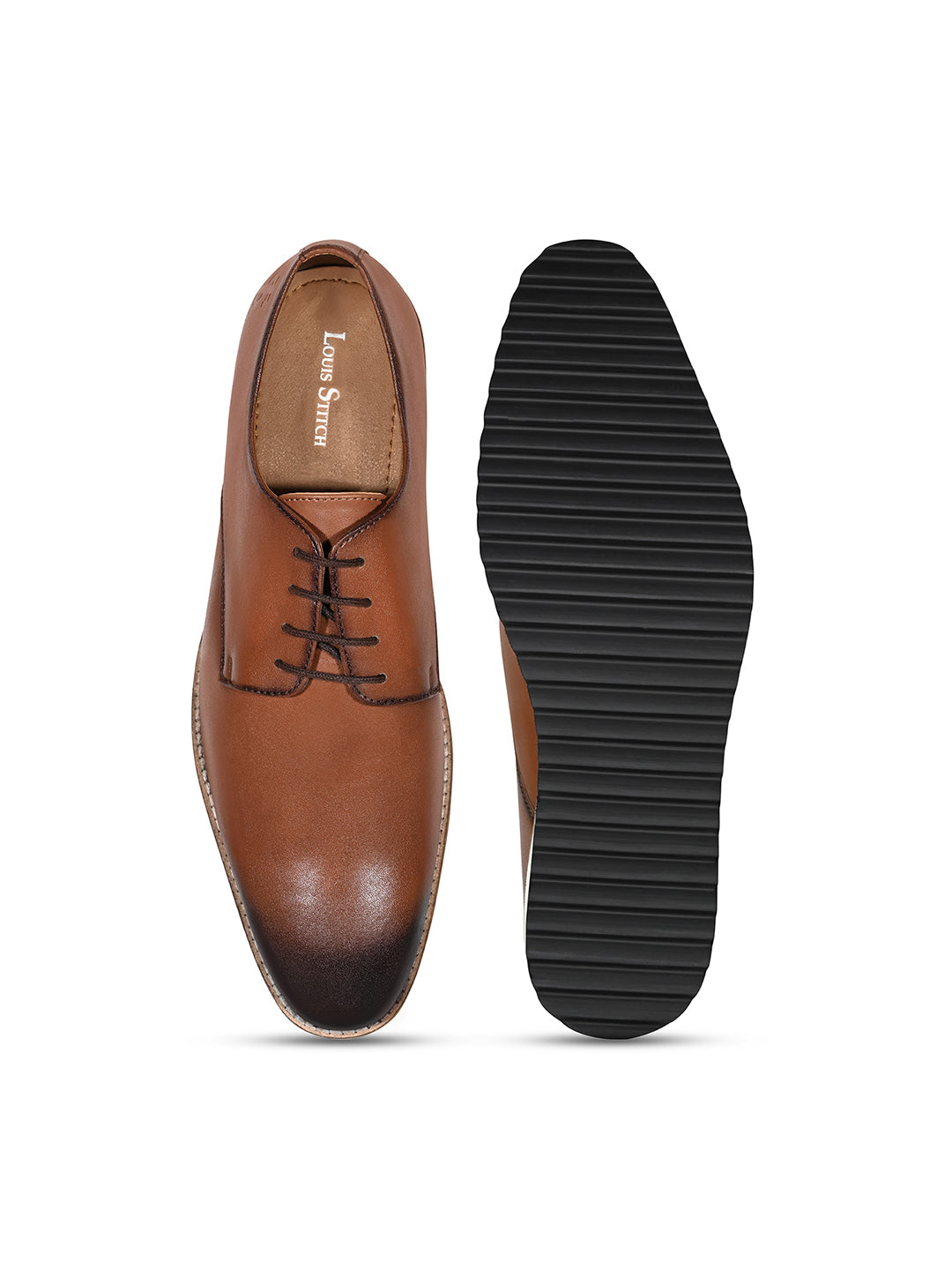 Tan Ultra Lightweight and Comfortable Derbys