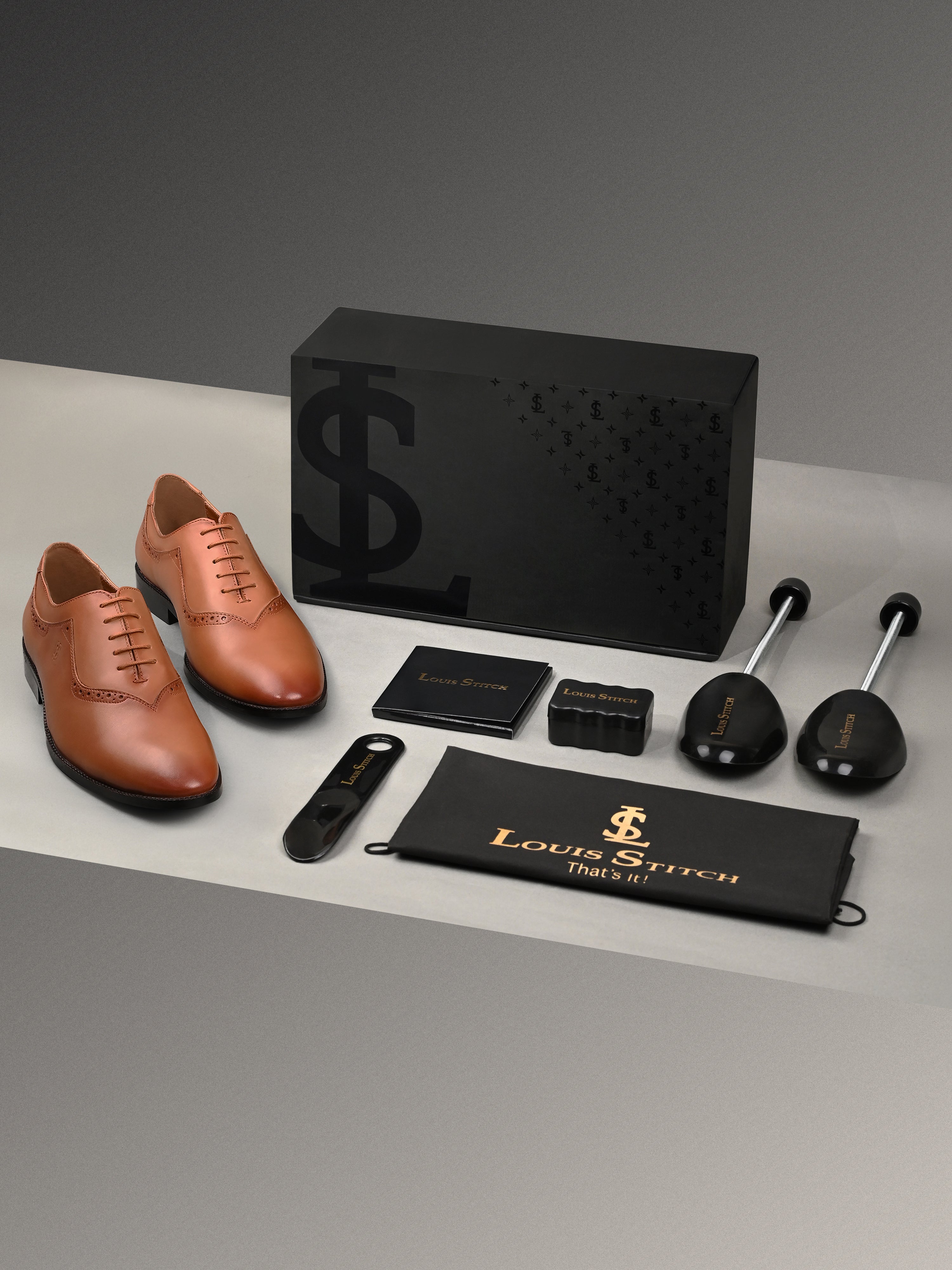 Russet Tan Italian Crust Leather Formal Derby