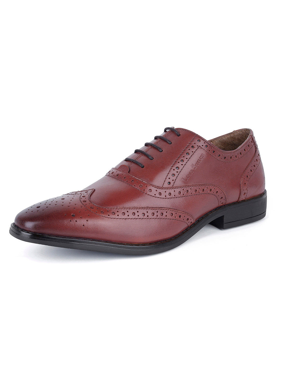 Rosewood Egyptian Crust Leather Brogue Shoes