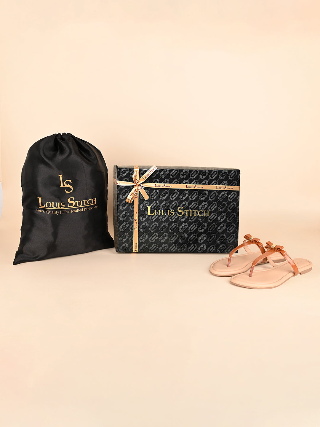 Women's Slip-On Tan T-Strap Lightweight Sandals