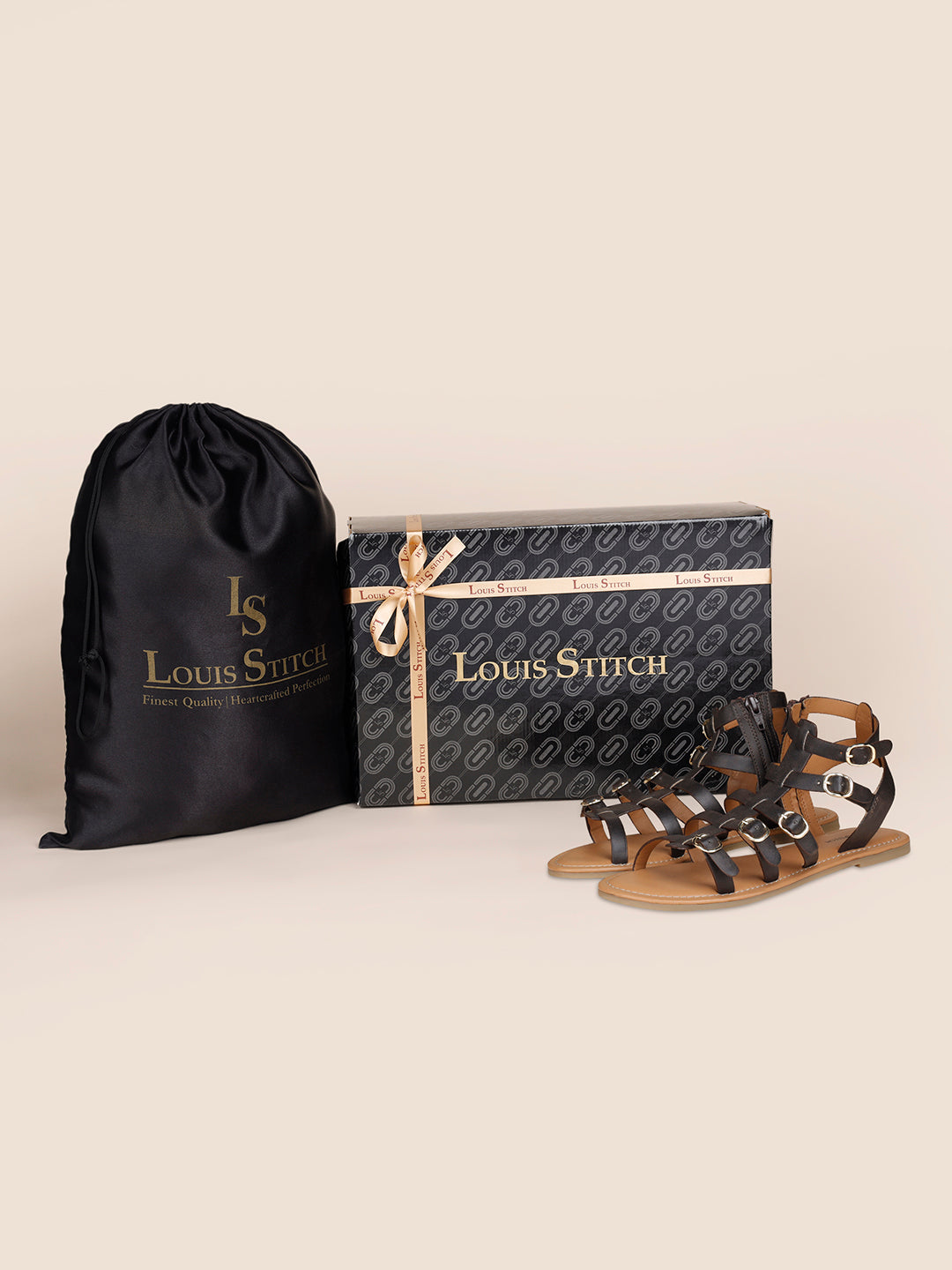 Women's Gladiator Brunette Brown Lightweight Sandals