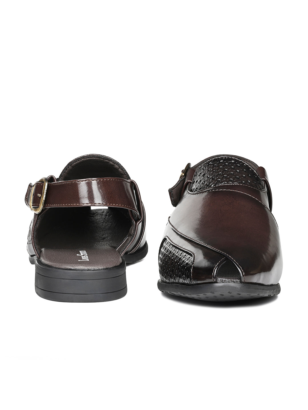 Brunette Brown Comfortable Ethnic Roman Sandals