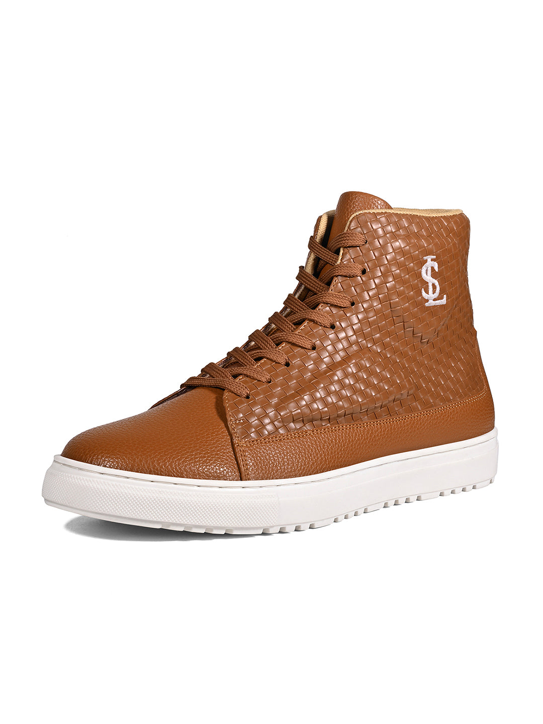 Russet Tan Comfortable Lace-Up Sneaker