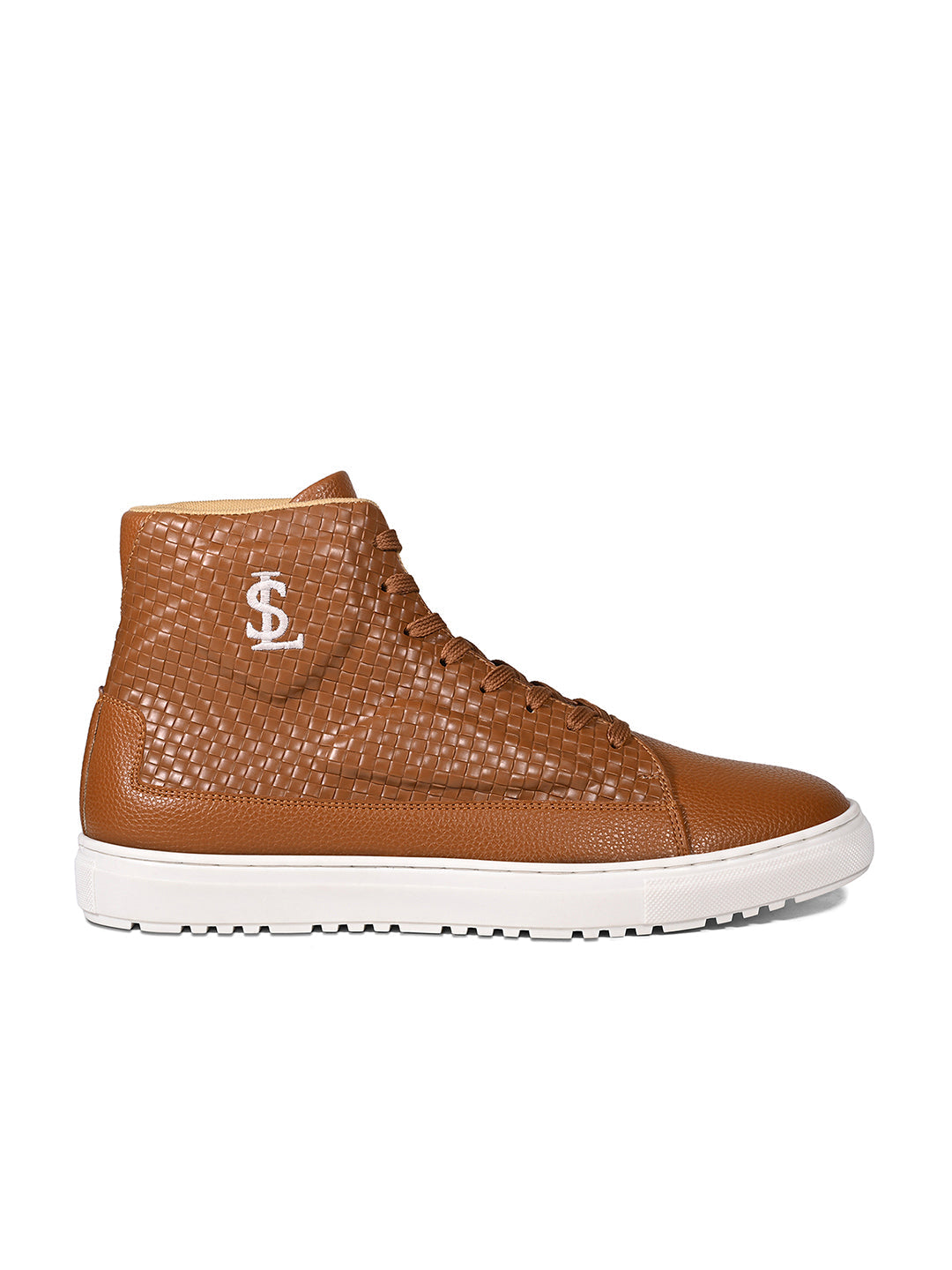Russet Tan Comfortable Lace-Up Sneaker