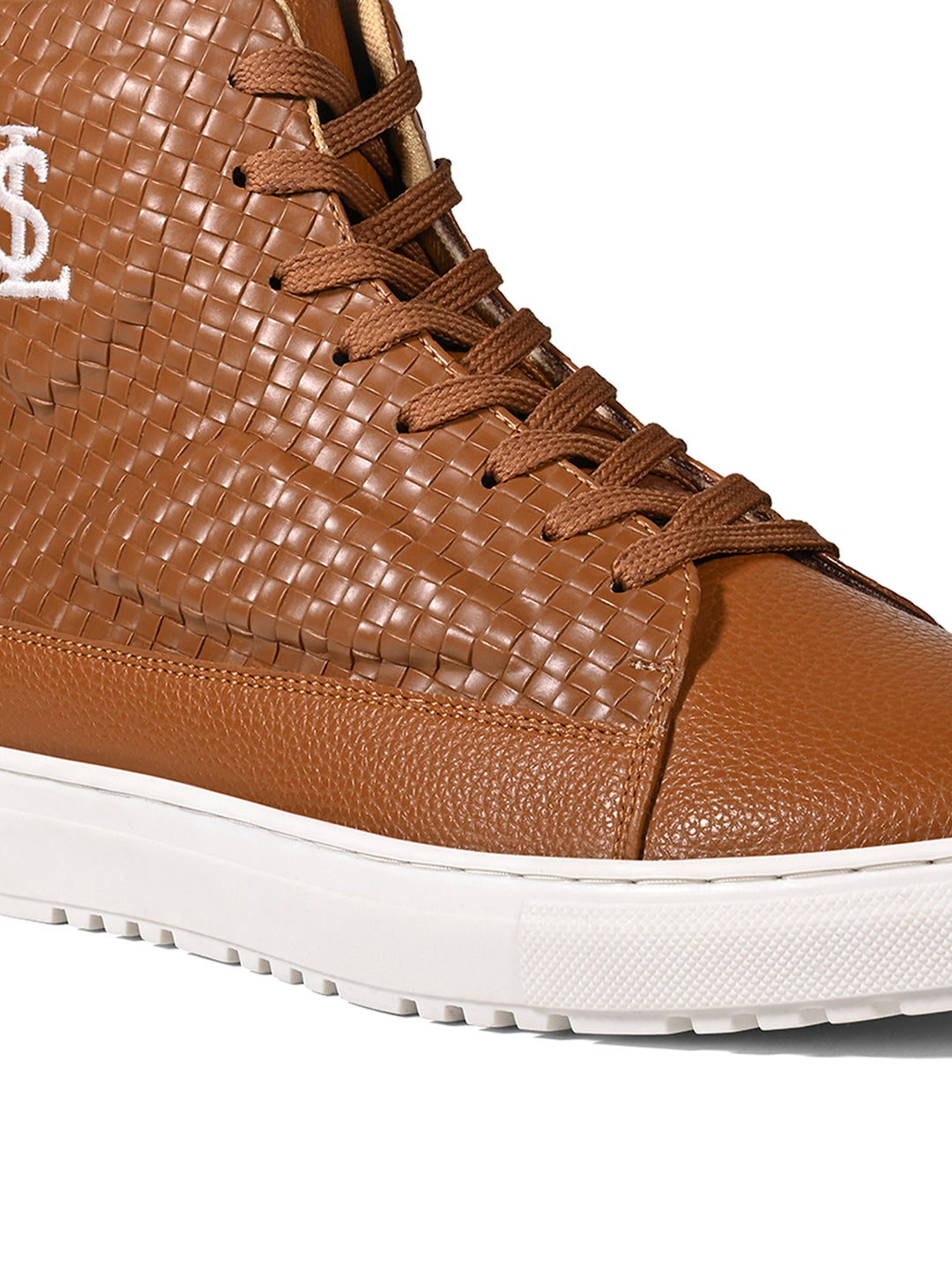 Russet Tan Comfortable Lace-Up Sneaker